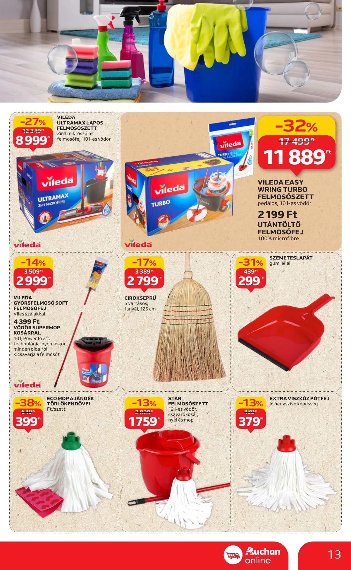 Auchan akciós újság Szupermarket 09.11–09.17 – 13. oldal