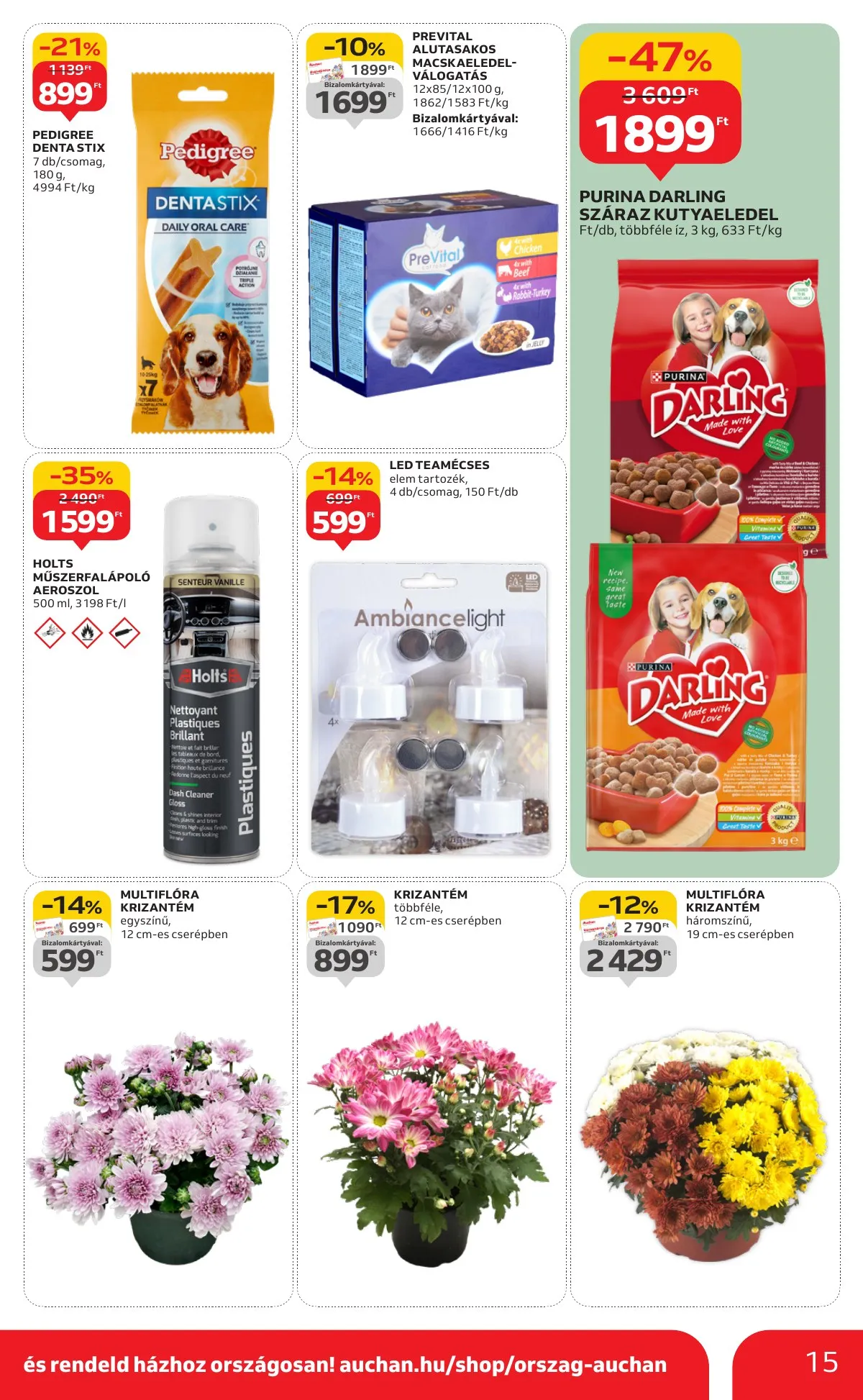 Auchan akciós újság Szupermarket 09.11–09.17 – 15. oldal