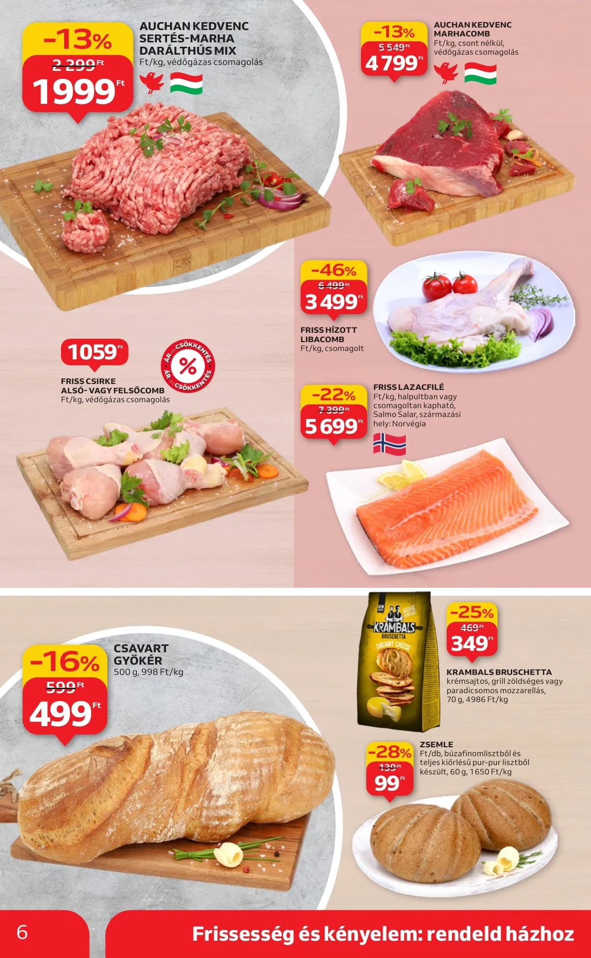 Auchan akciós újság Szupermarket 09.11–09.17 – 6. oldal