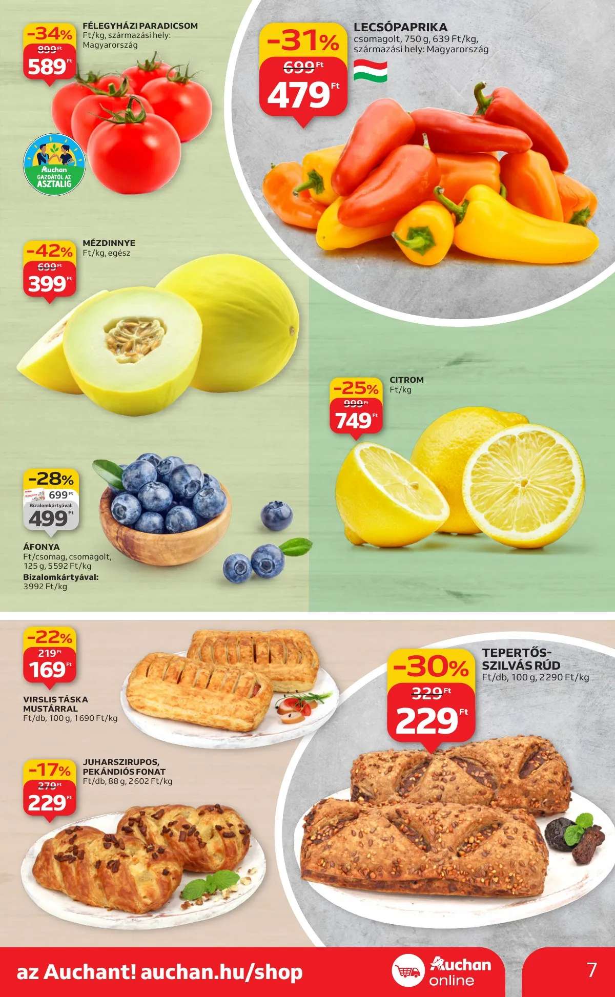 Auchan akciós újság Szupermarket 09.11–09.17 – 7. oldal