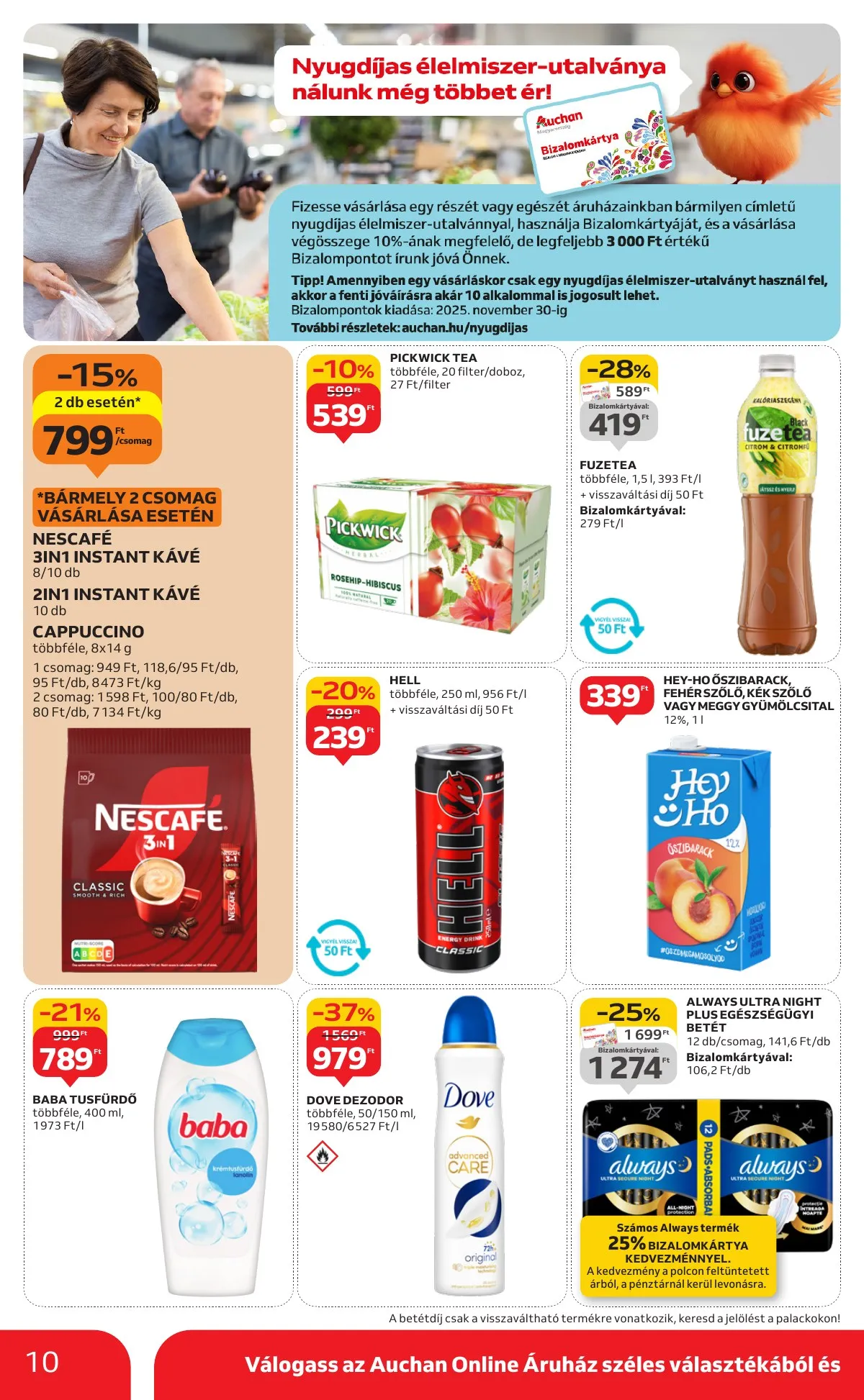 Auchan akciós újság Szupermarket 09.18–09.24 – 10. oldal