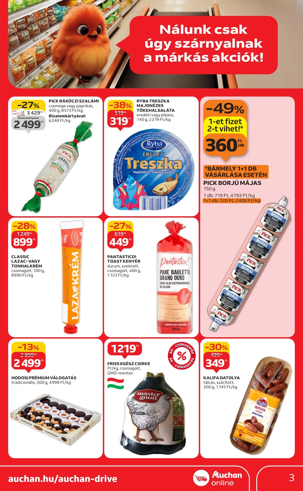 Auchan akciós újság Szupermarket 09.18–09.24 – 3. oldal