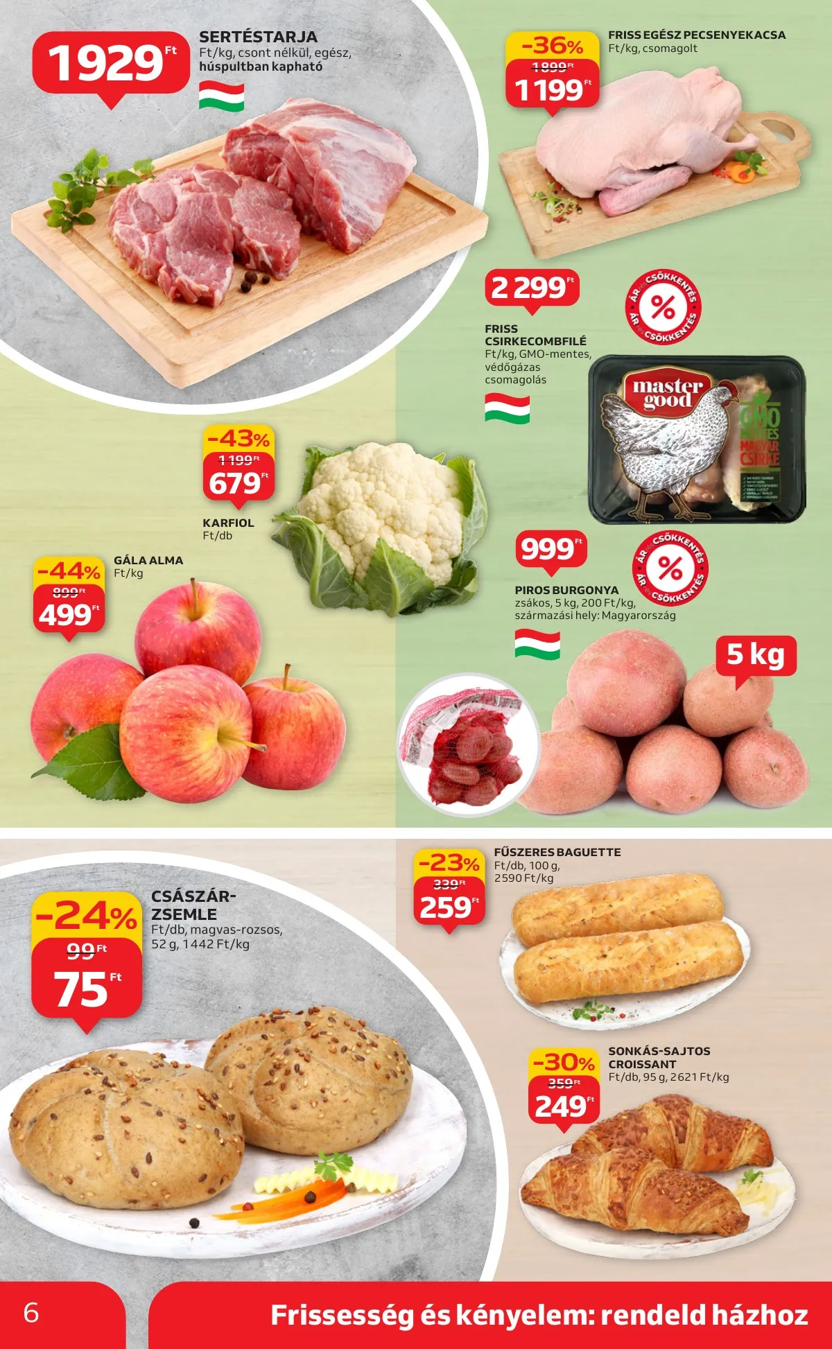 Auchan akciós újság Szupermarket 09.18–09.24 – 6. oldal