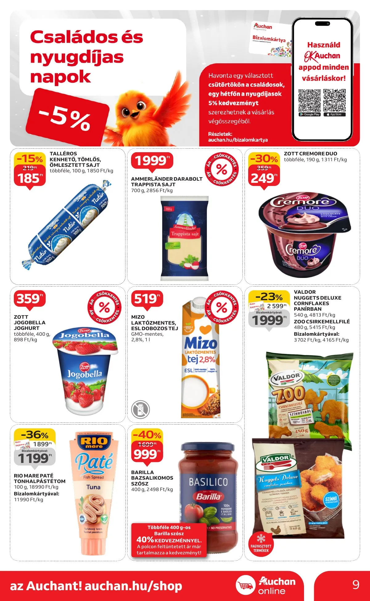 Auchan akciós újság Szupermarket 09.18–09.24 – 9. oldal