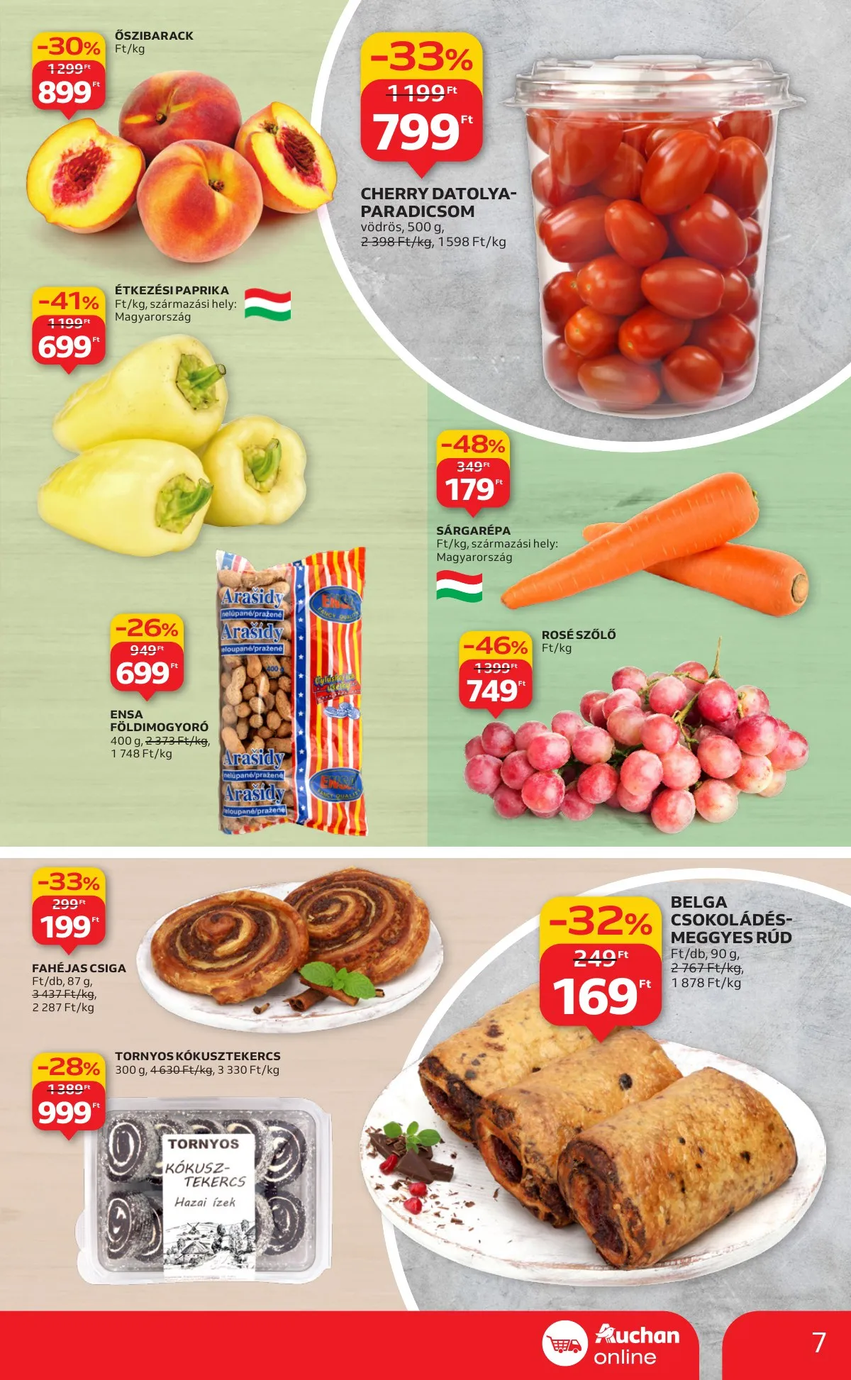 Auchan akciós újság Szupermarket 09.25–10.01 – 7. oldal
