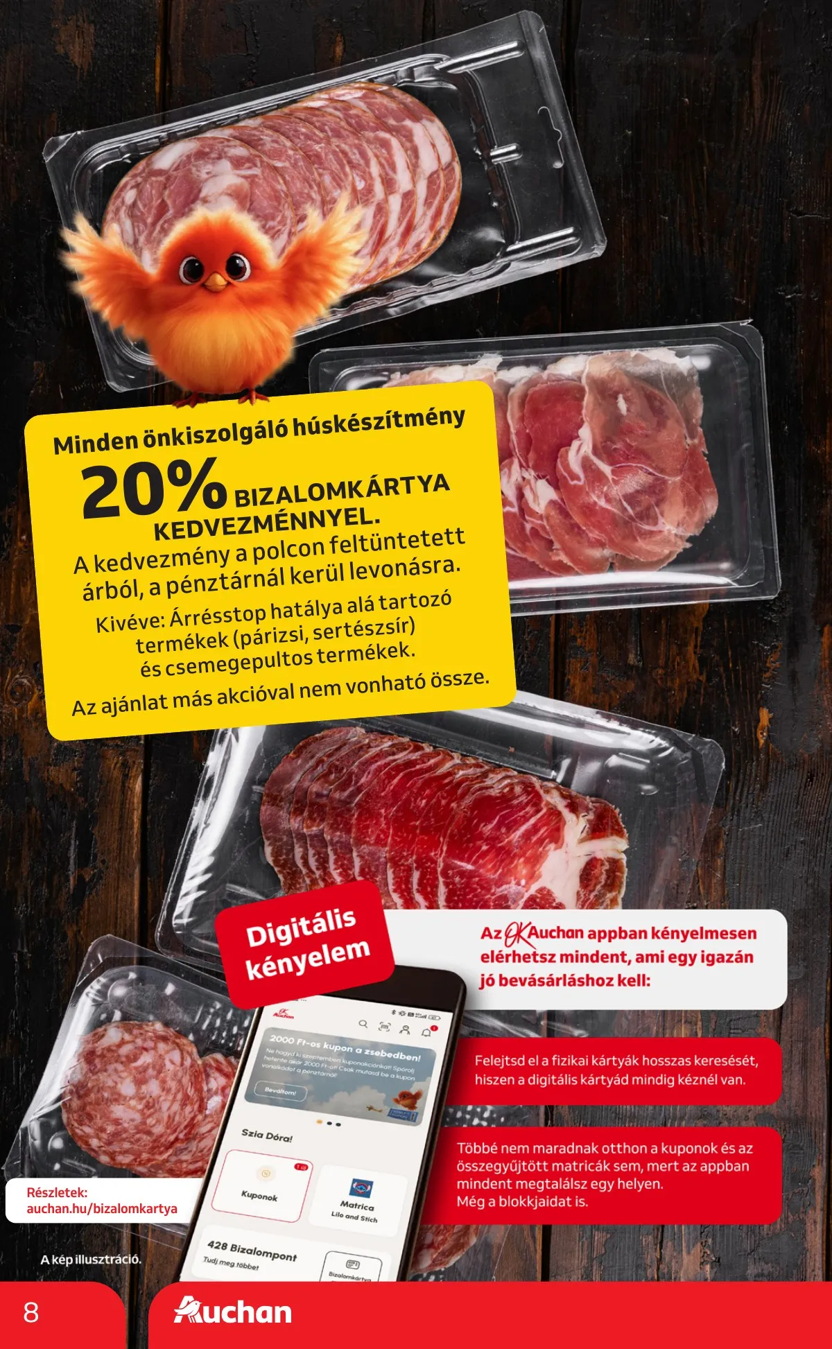 Auchan akciós újság Szupermarket 09.25–10.01 – 8. oldal