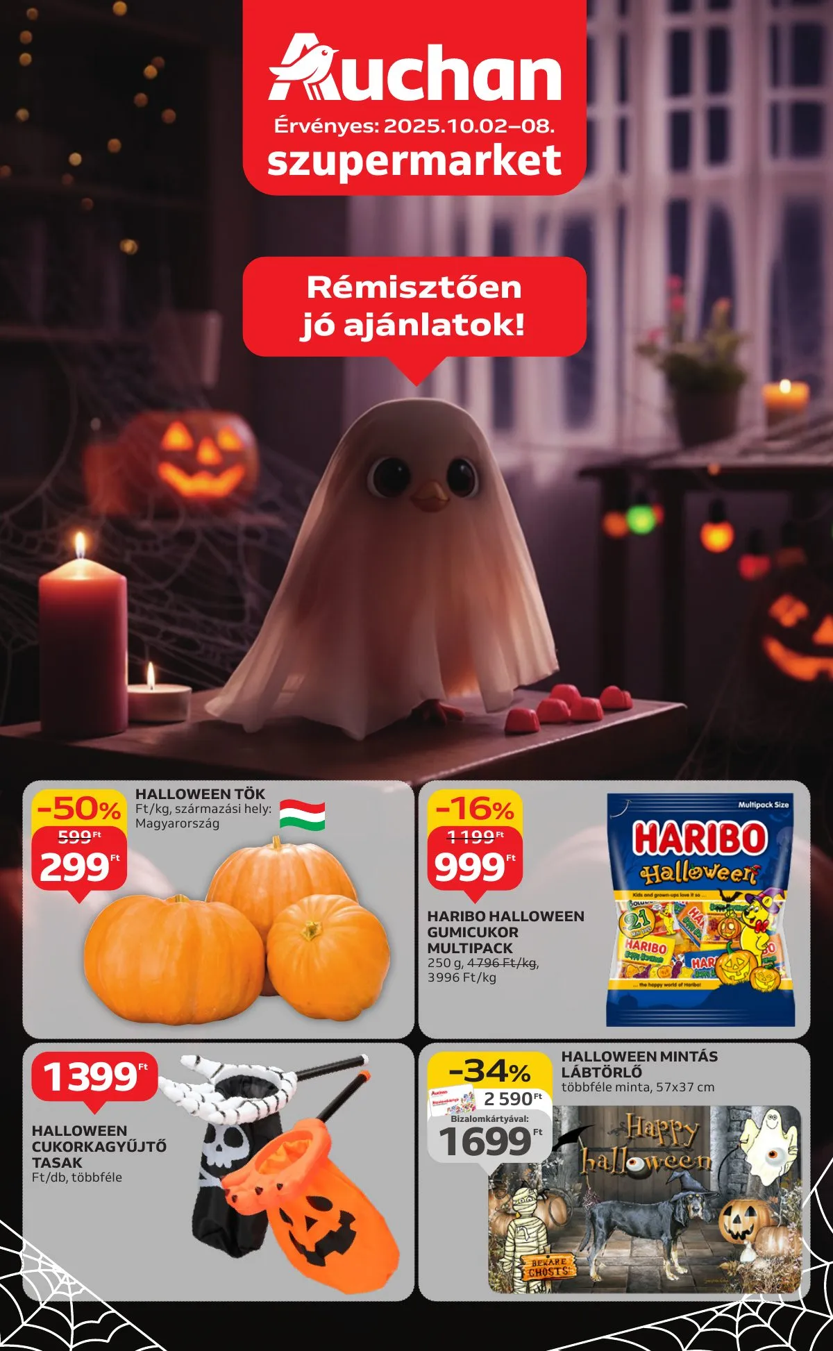 Auchan akciós újság Szupermarket 10.02–10.08
