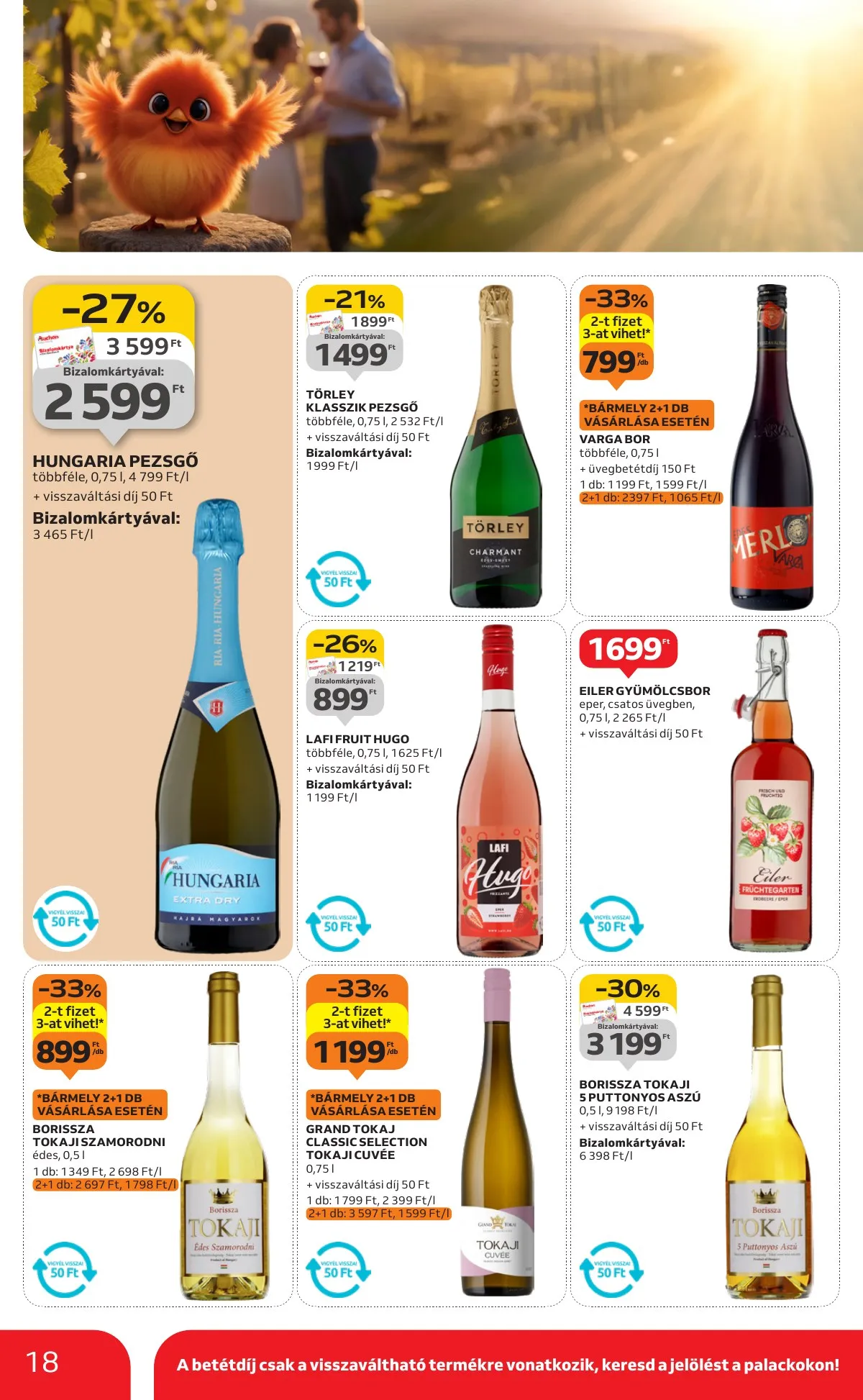 Auchan akciós újság Szupermarket 10.02–10.08 – 18. oldal