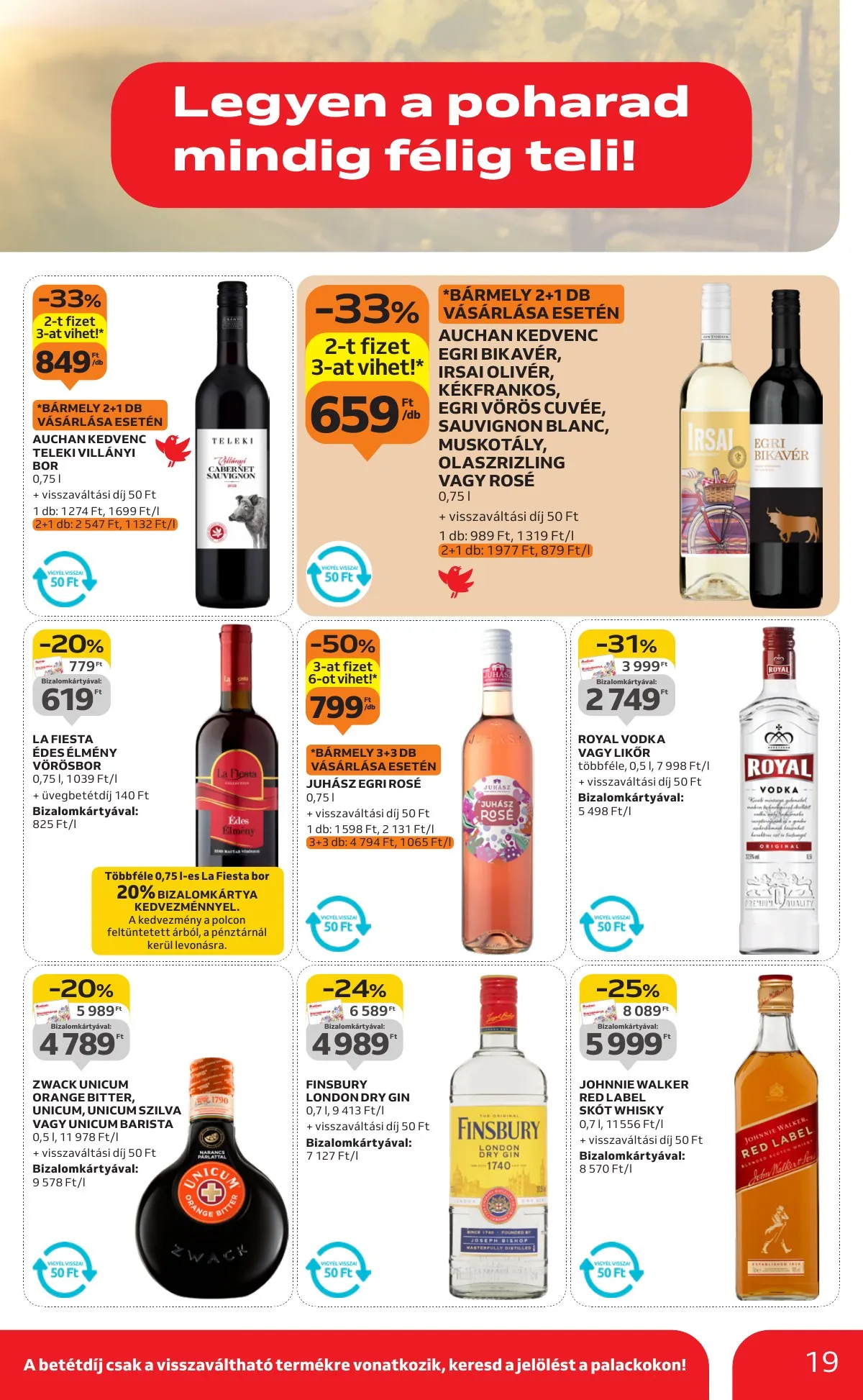 Auchan akciós újság Szupermarket 10.02–10.08 – 19. oldal