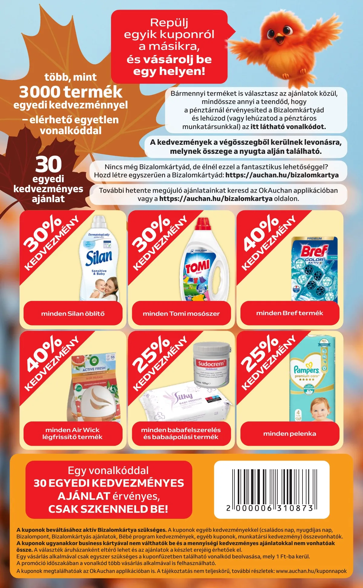 Auchan akciós újság Szupermarket 10.02–10.08 – 6. oldal