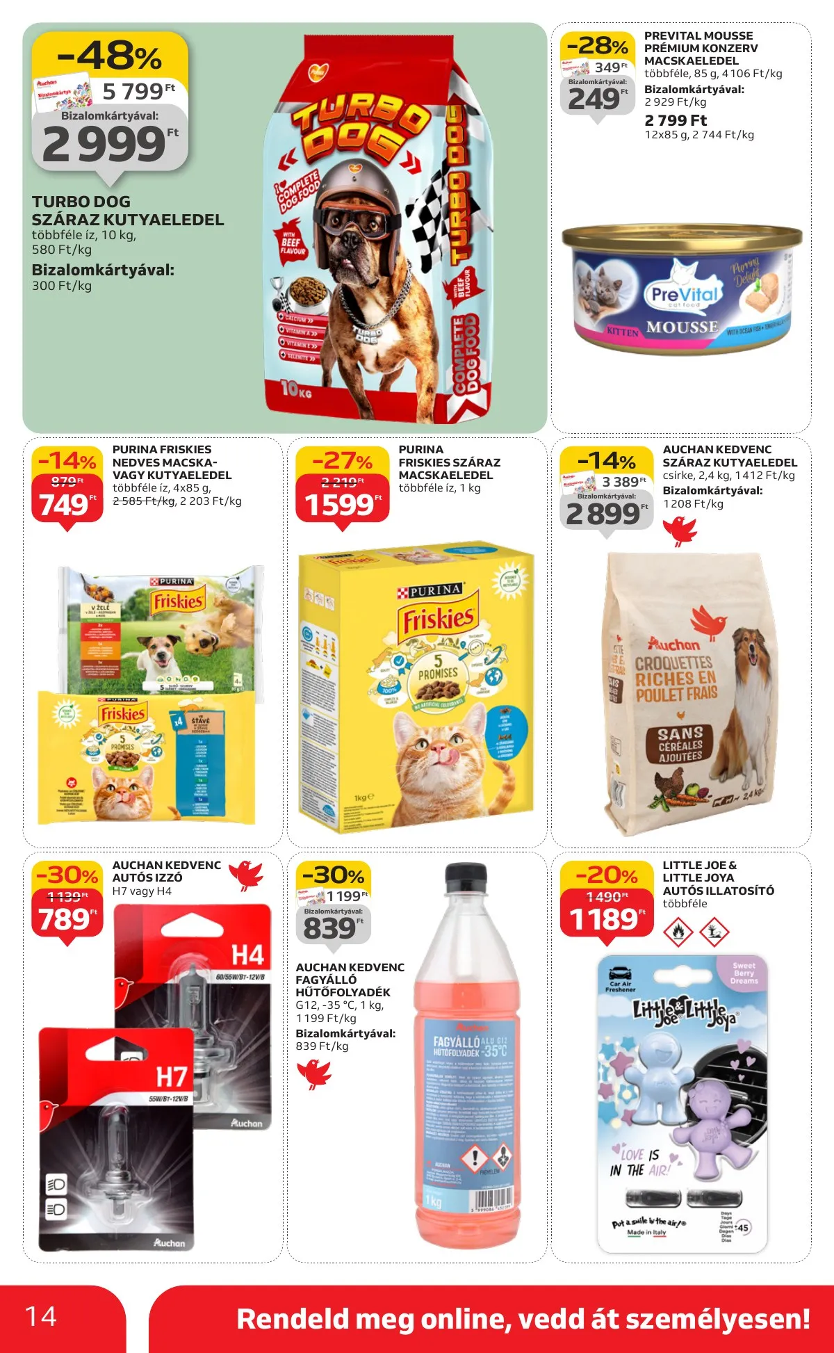 Auchan akciós újság Szupermarket 10.09–10.15 – 14. oldal