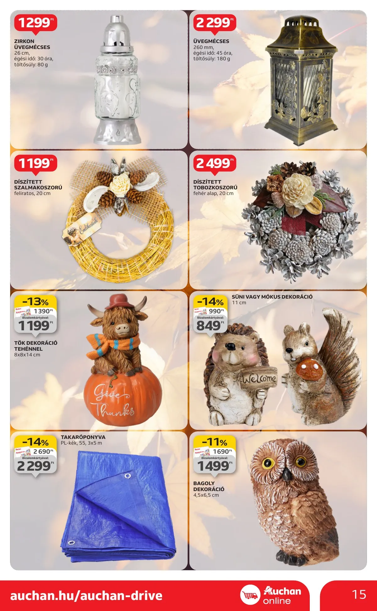 Auchan akciós újság Szupermarket 10.09–10.15 – 15. oldal