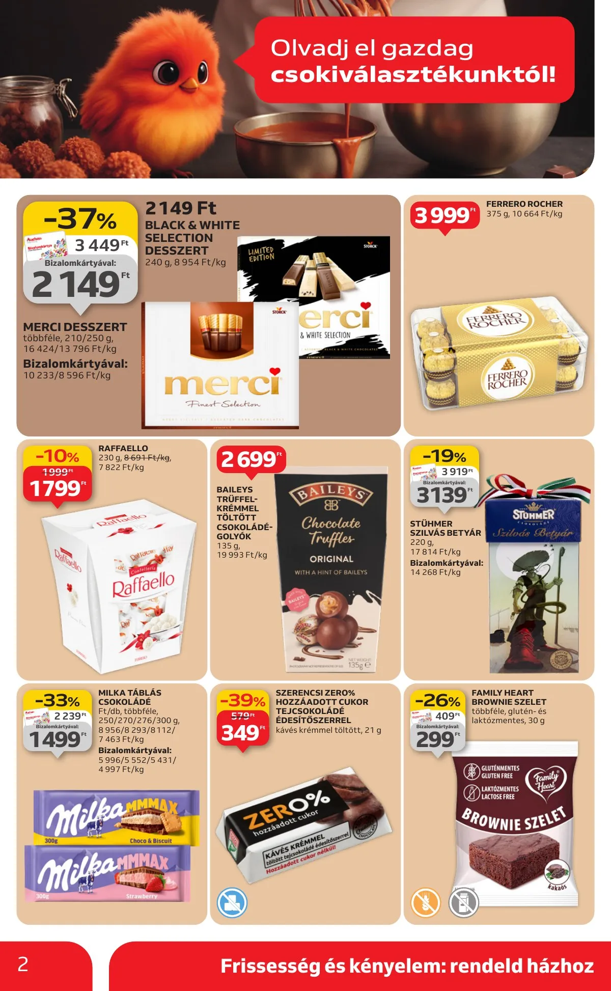 Auchan akciós újság Szupermarket 10.09–10.15 – 2. oldal