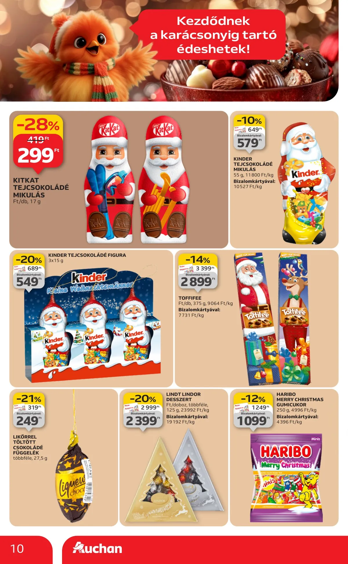 Auchan akciós újság Szupermarket 10.23–10.29 – 10. oldal