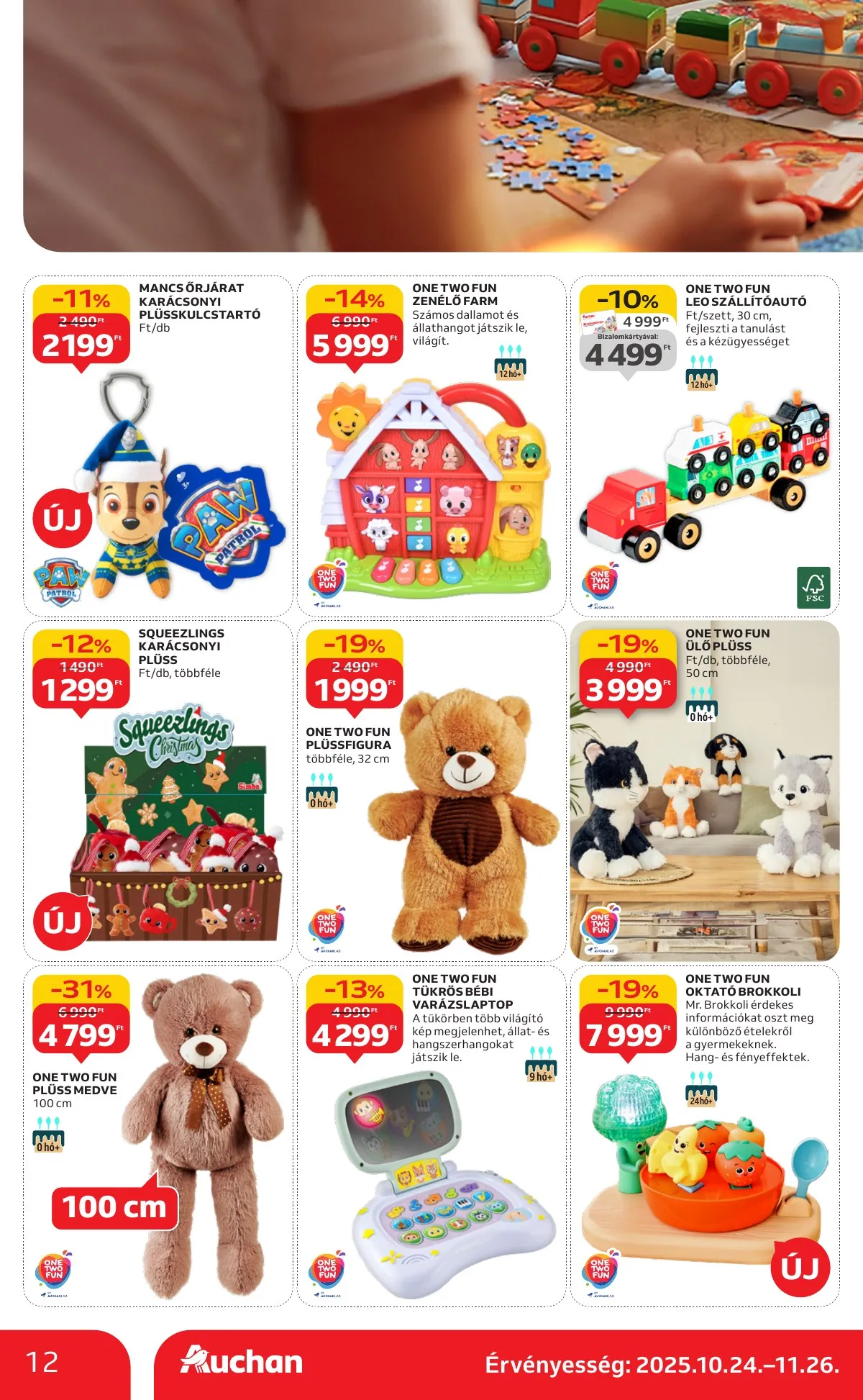 Auchan akciós újság Szupermarket 10.23–10.29 – 12. oldal