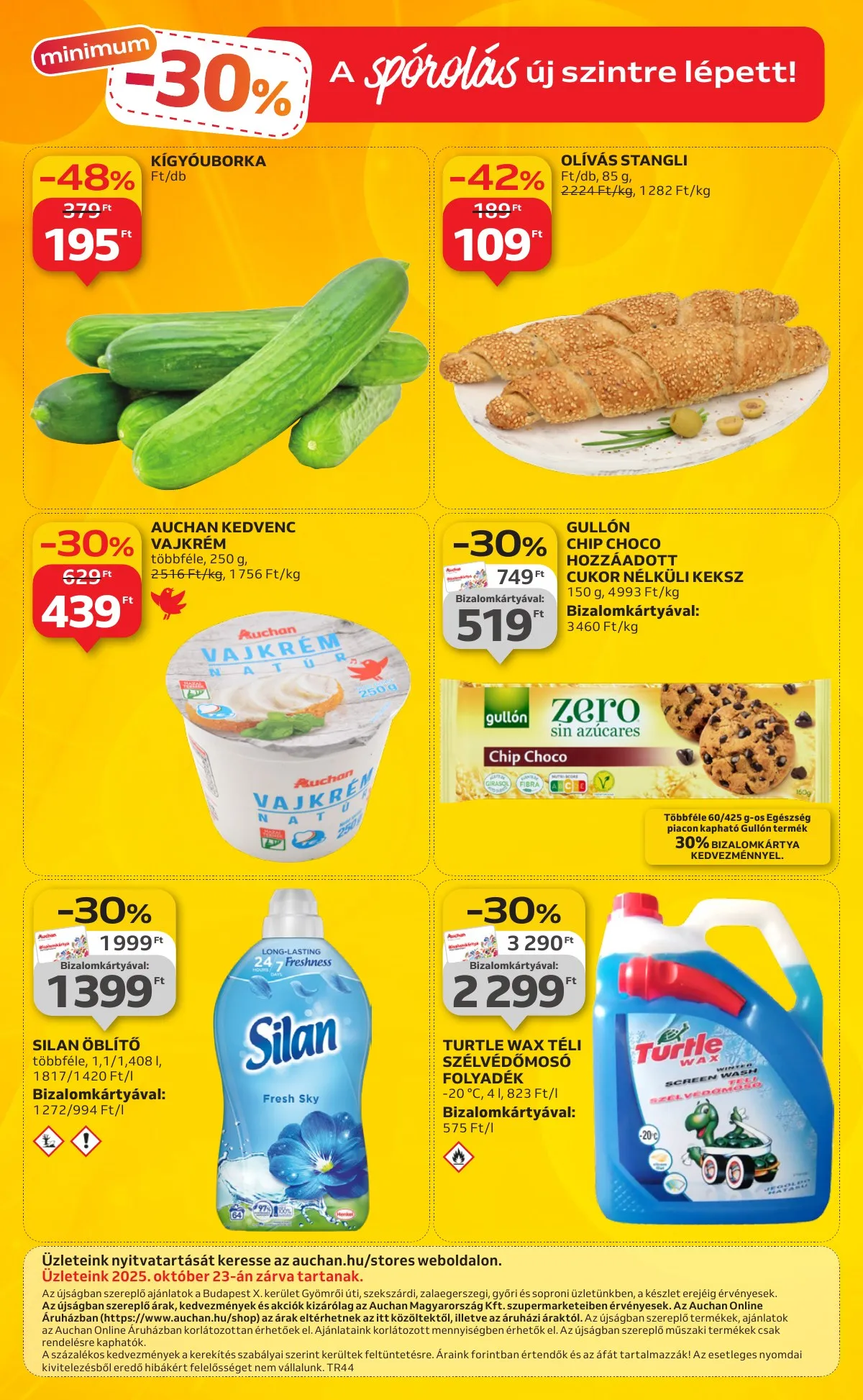 Auchan akciós újság Szupermarket 10.30–11.05 – 12. oldal