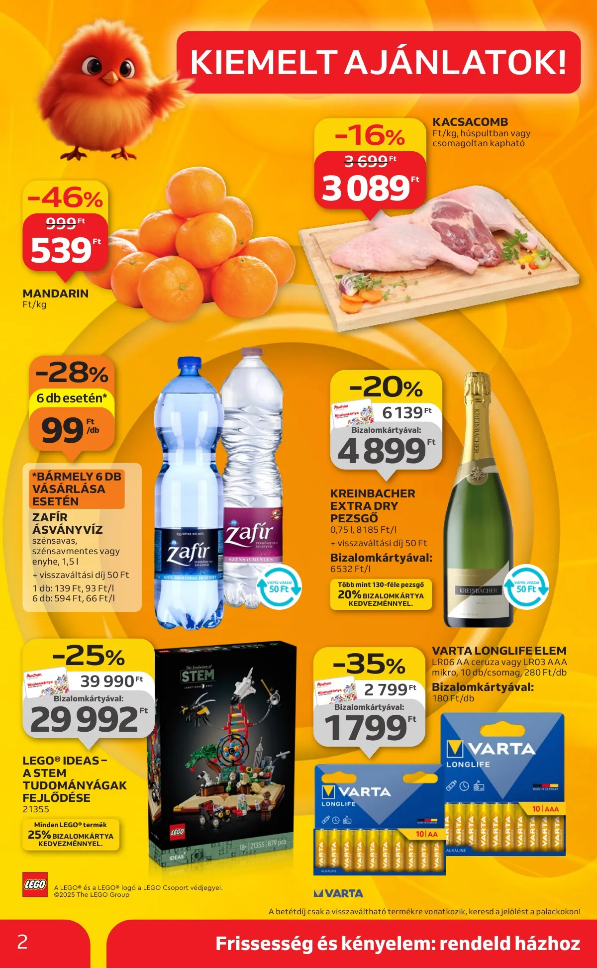 Auchan akciós újság Szupermarket 10.30–11.05 – 2. oldal