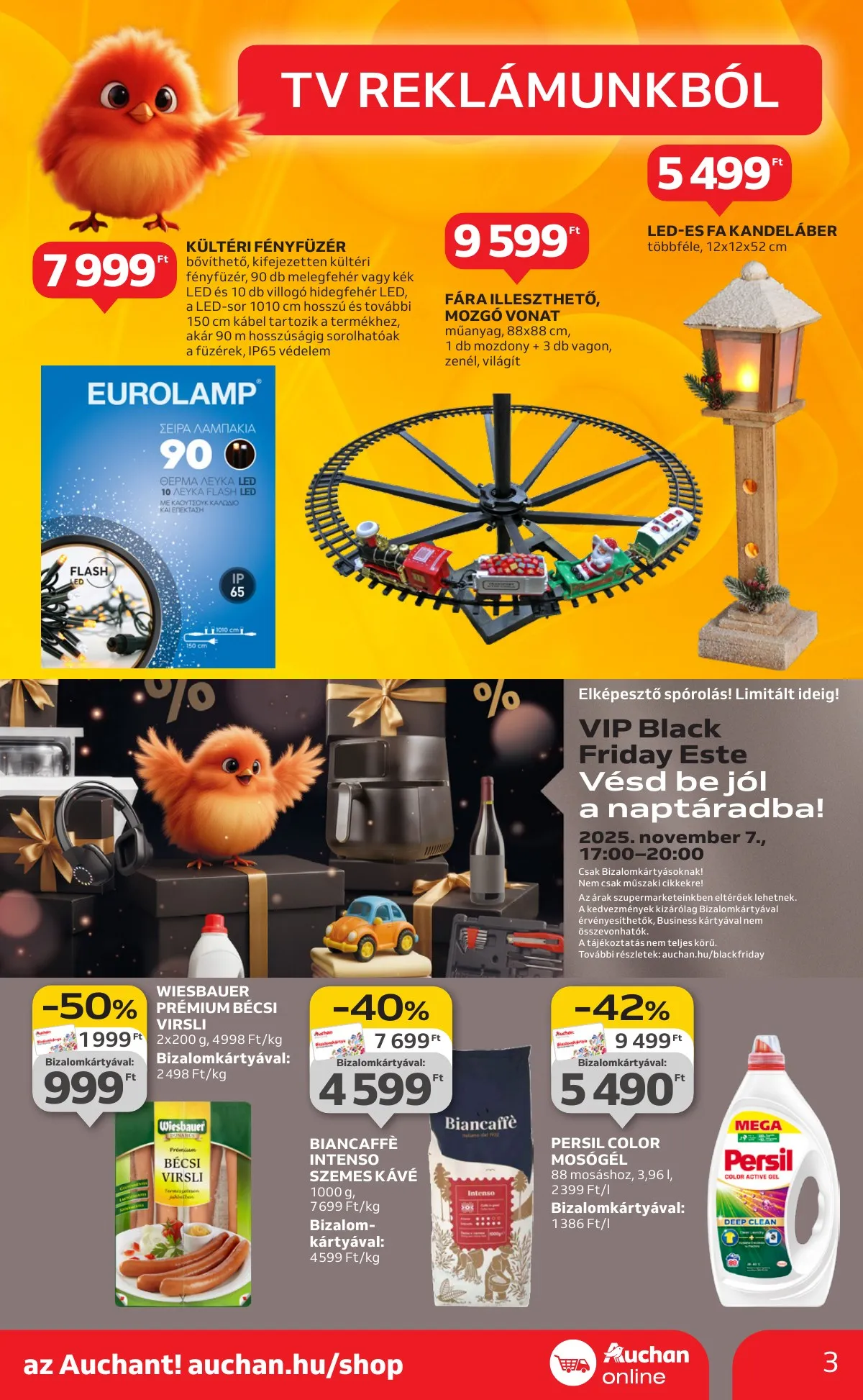 Auchan akciós újság Szupermarket 10.30–11.05 – 3. oldal