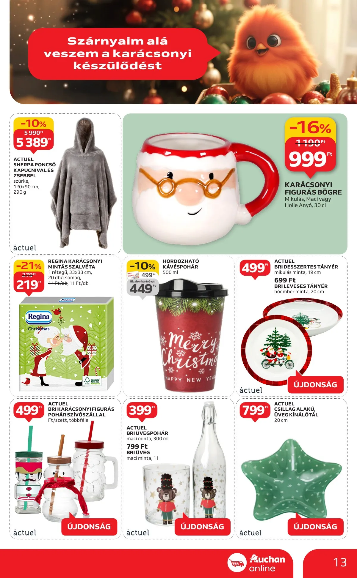 Auchan akciós újság Szupermarket 11.06–11.12 – 13. oldal