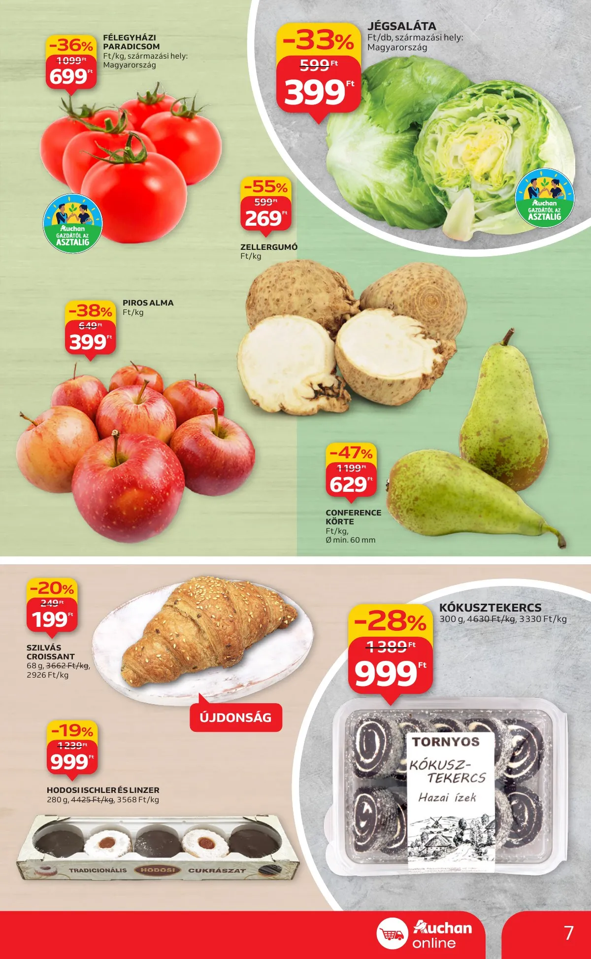 Auchan akciós újság Szupermarket 11.06–11.12 – 7. oldal
