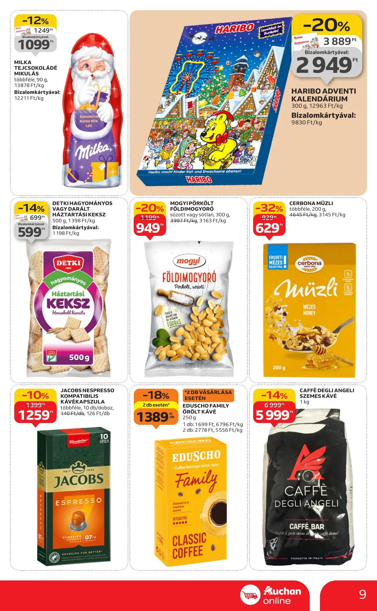 Auchan akciós újság Szupermarket 11.06–11.12 – 9. oldal
