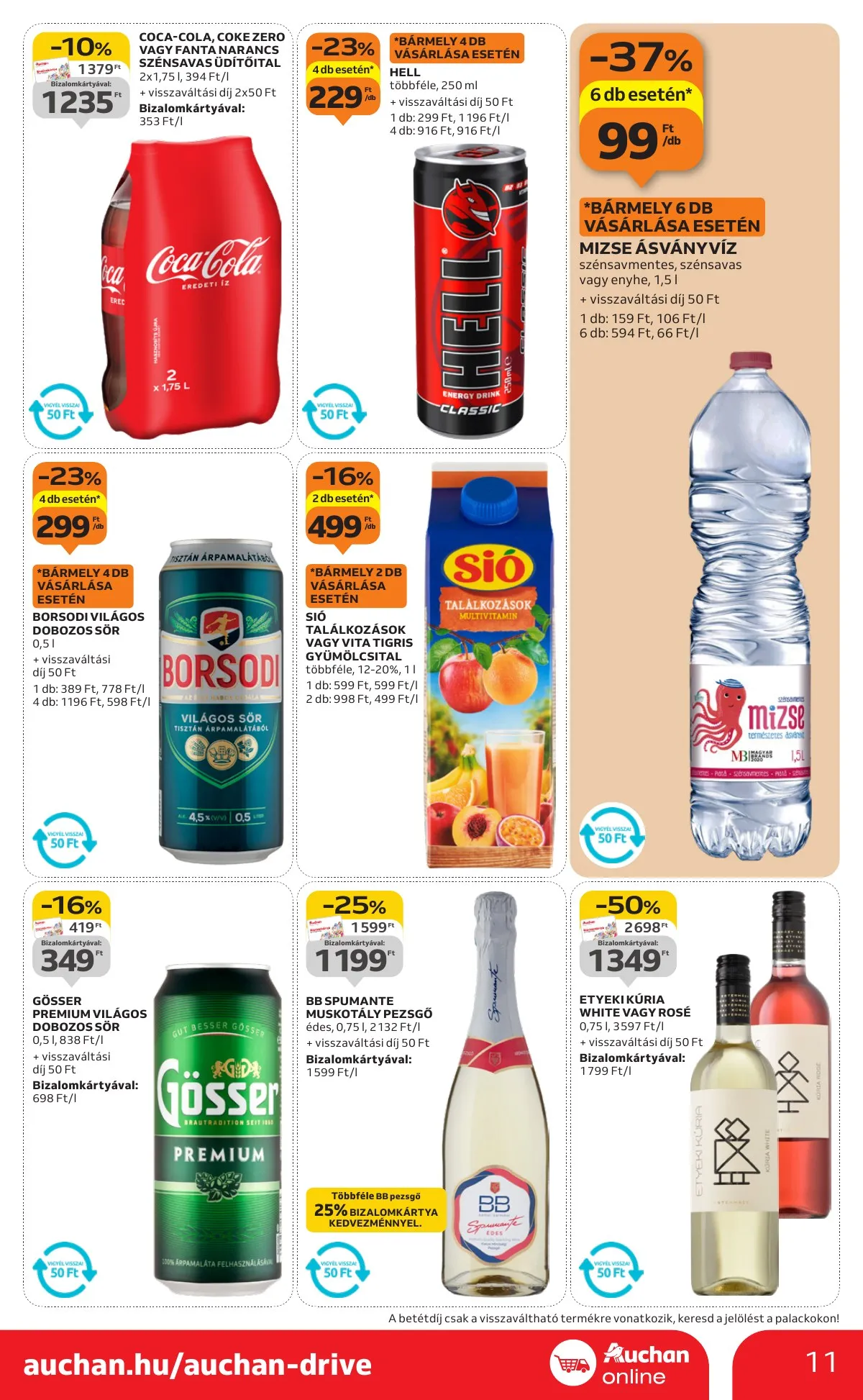 Auchan akciós újság Szupermarket 11.13–11.19 – 11. oldal