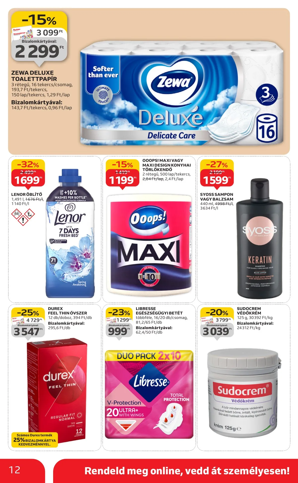 Auchan akciós újság Szupermarket 11.13–11.19 – 12. oldal