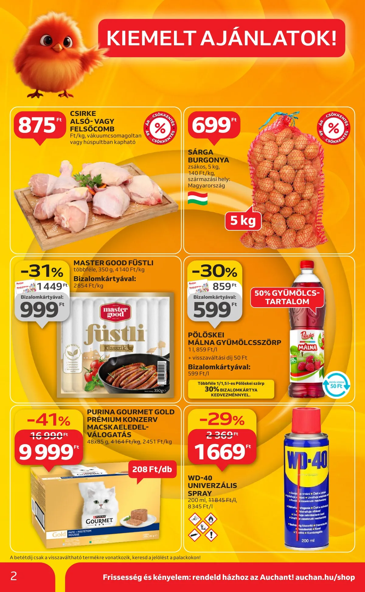 Auchan akciós újság Szupermarket 11.13–11.19 – 2. oldal