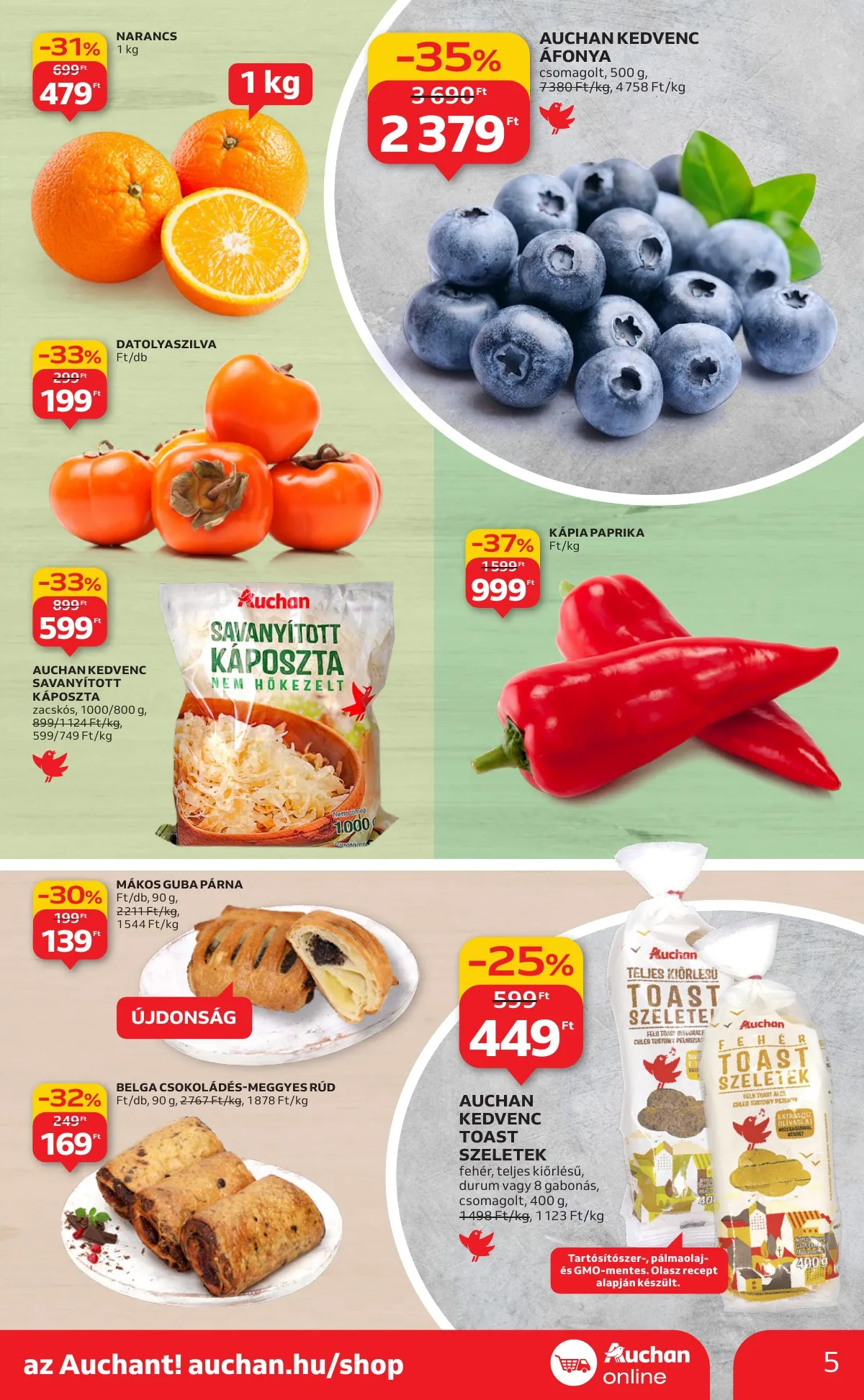 Auchan akciós újság Szupermarket 11.13–11.19 – 5. oldal