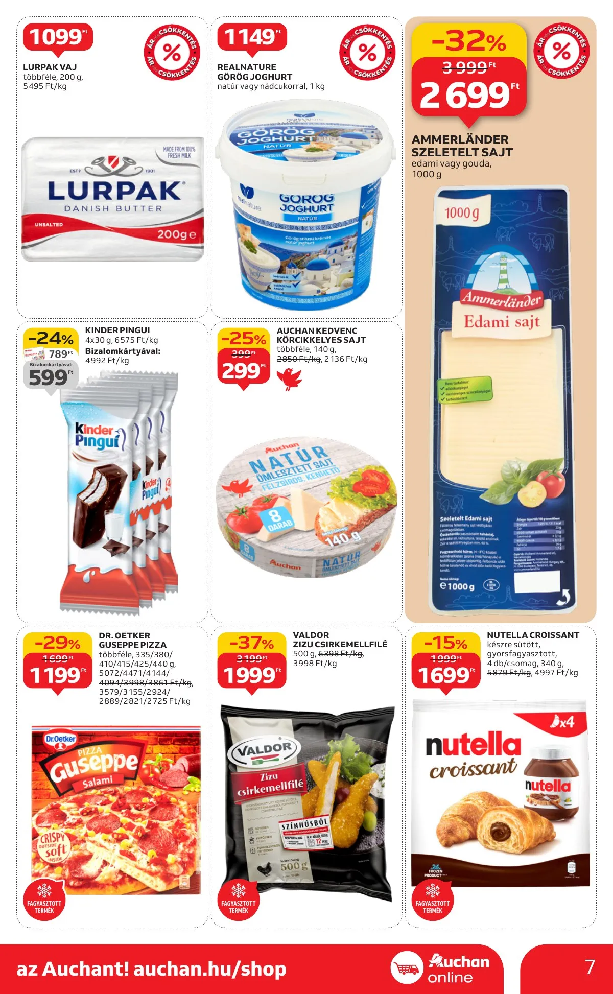 Auchan akciós újság Szupermarket 11.13–11.19 – 7. oldal