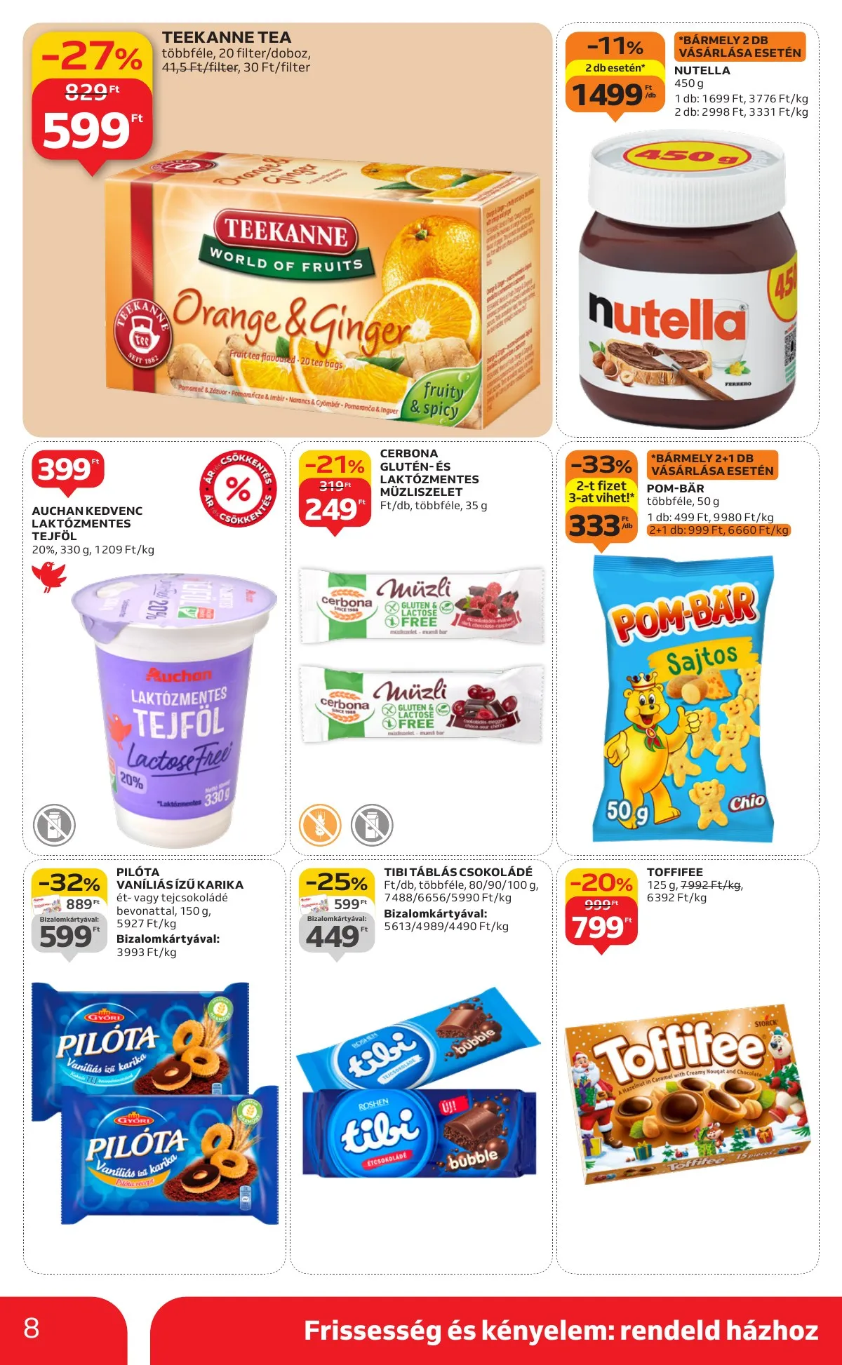 Auchan akciós újság Szupermarket 11.13–11.19 – 8. oldal