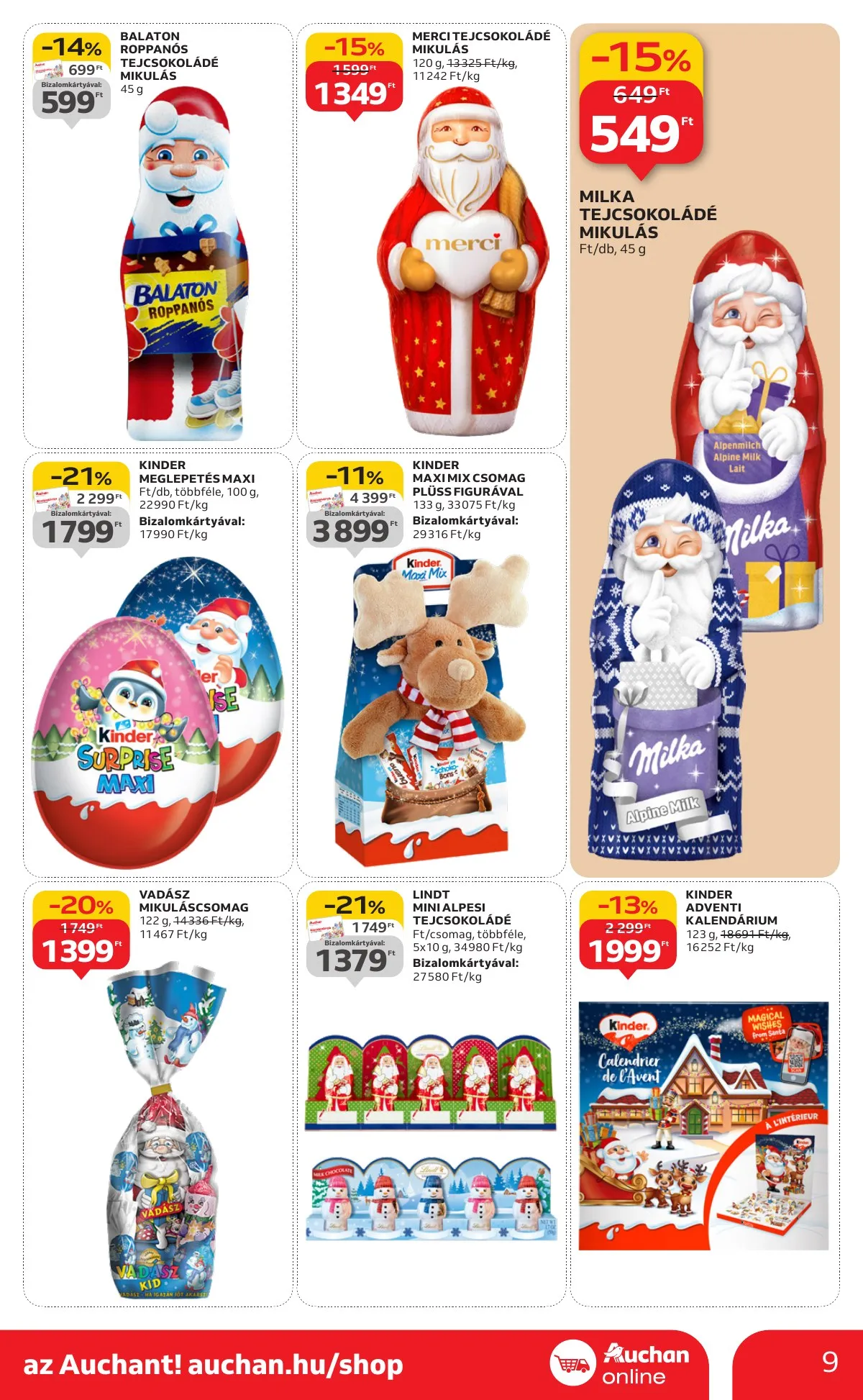 Auchan akciós újság Szupermarket 11.13–11.19 – 9. oldal