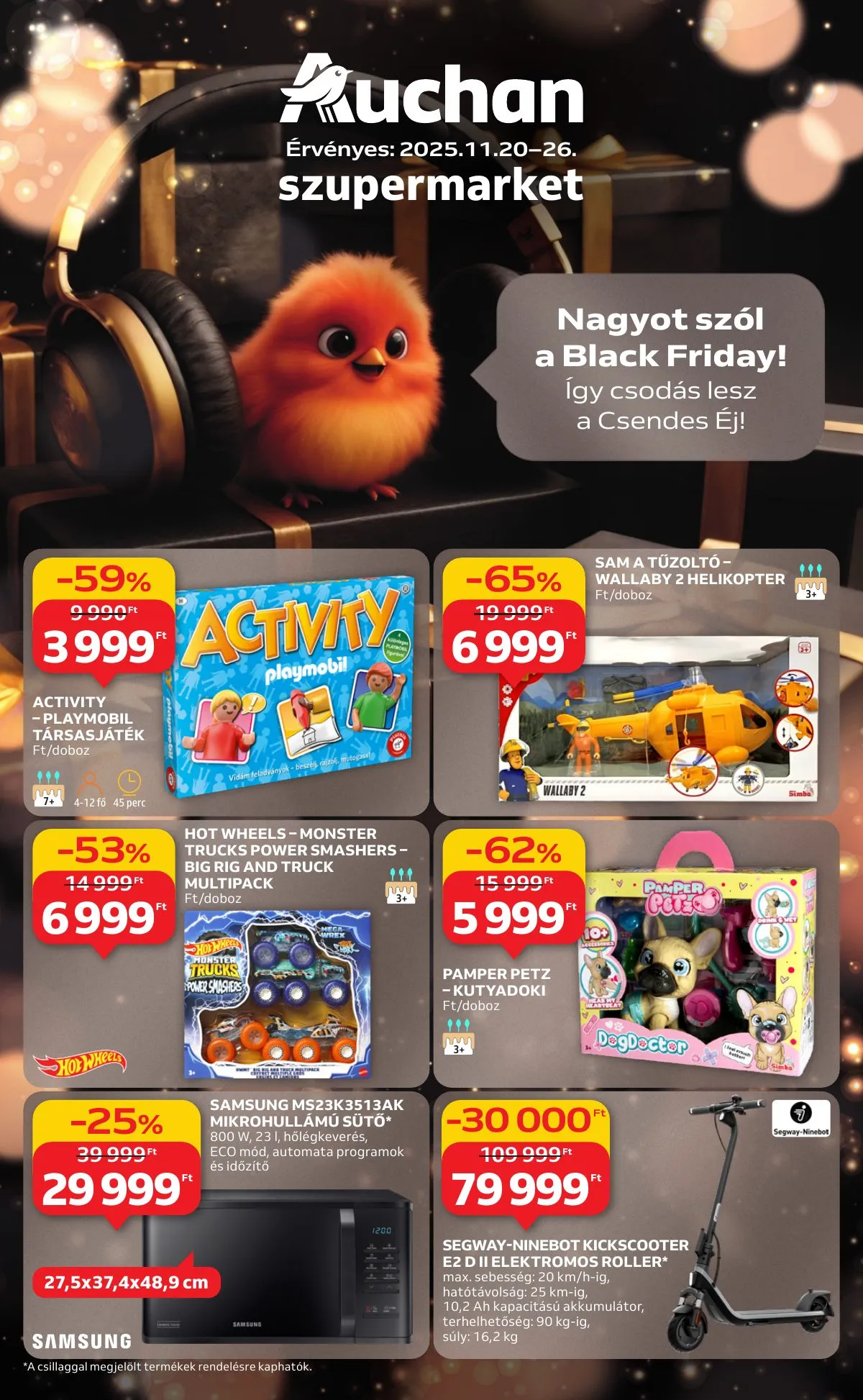 Auchan akciós újság Szupermarket 11.20–11.26