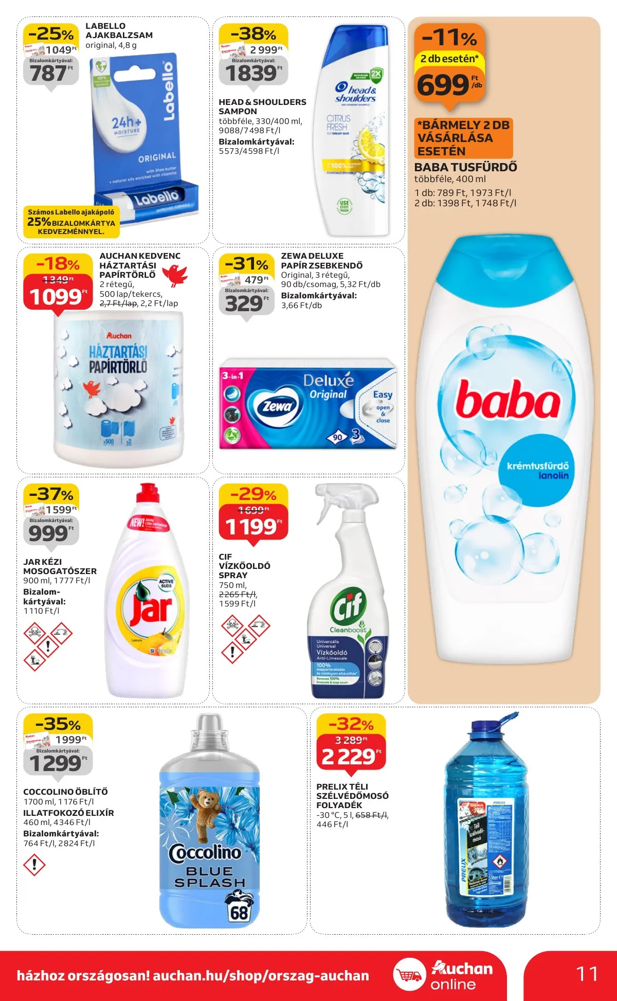 Auchan akciós újság Szupermarket 11.20–11.26 – 11. oldal