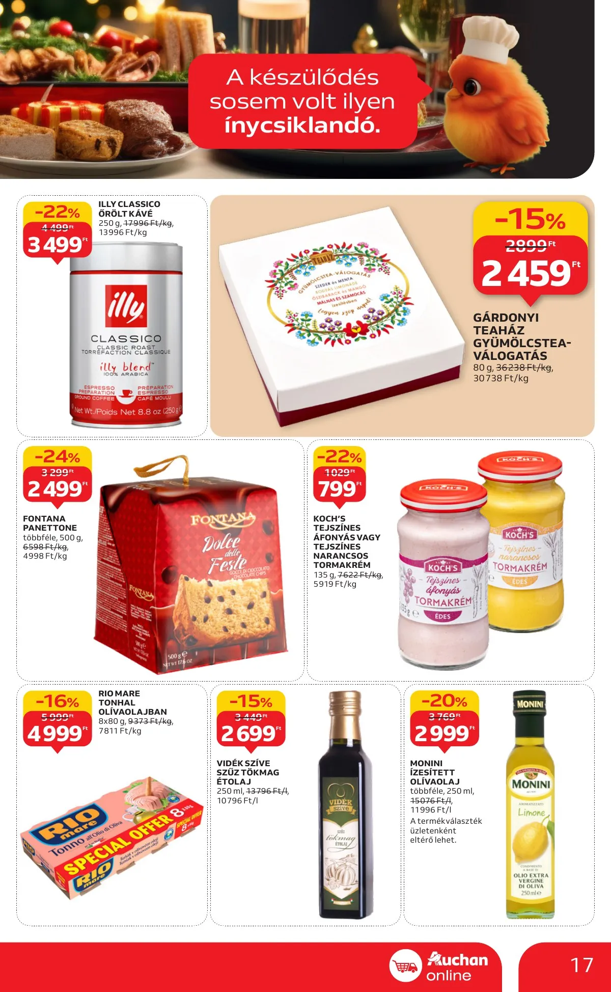 Auchan akciós újság Szupermarket 11.20–11.26 – 17. oldal