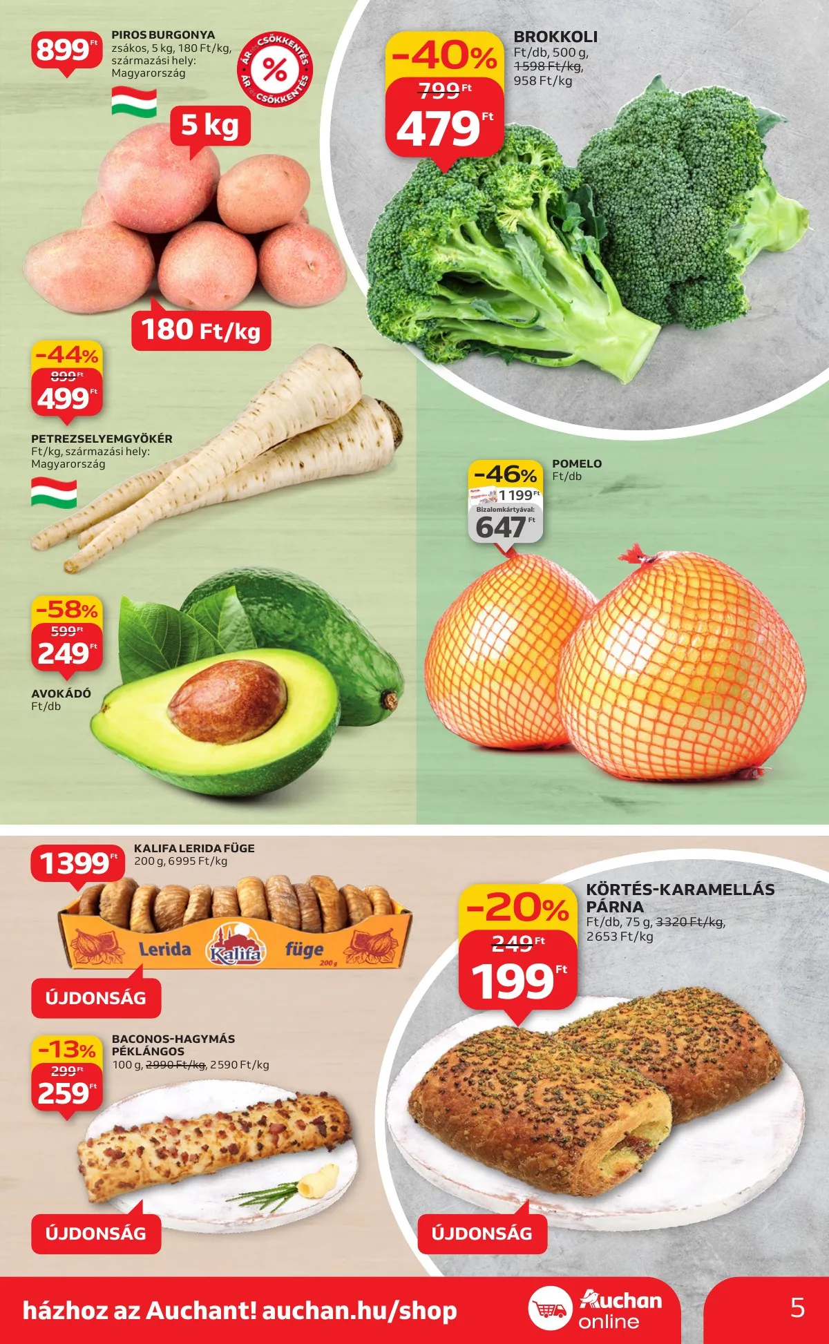 Auchan akciós újság Szupermarket 11.20–11.26 – 5. oldal