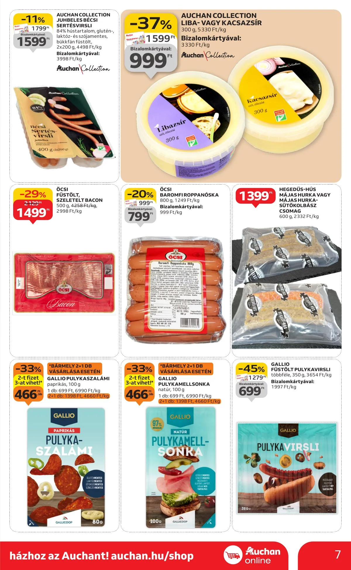 Auchan akciós újság Szupermarket 11.20–11.26 – 7. oldal