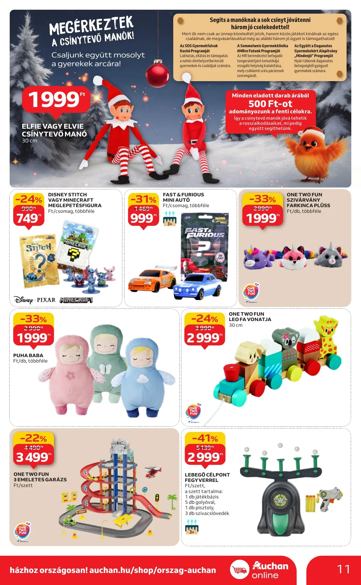 Auchan akciós újság Szupermarket 11.27–12.03 – 11. oldal