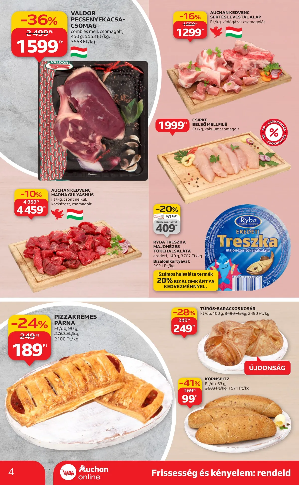 Auchan akciós újság Szupermarket 11.27–12.03 – 4. oldal