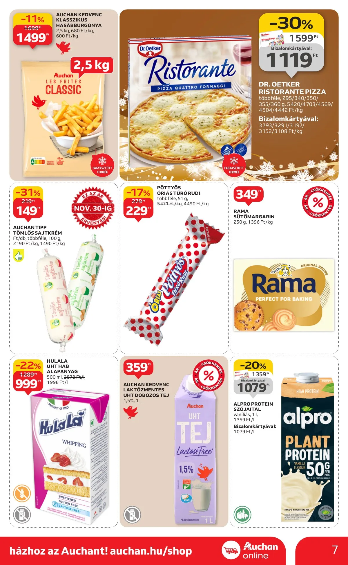 Auchan akciós újság Szupermarket 11.27–12.03 – 7. oldal