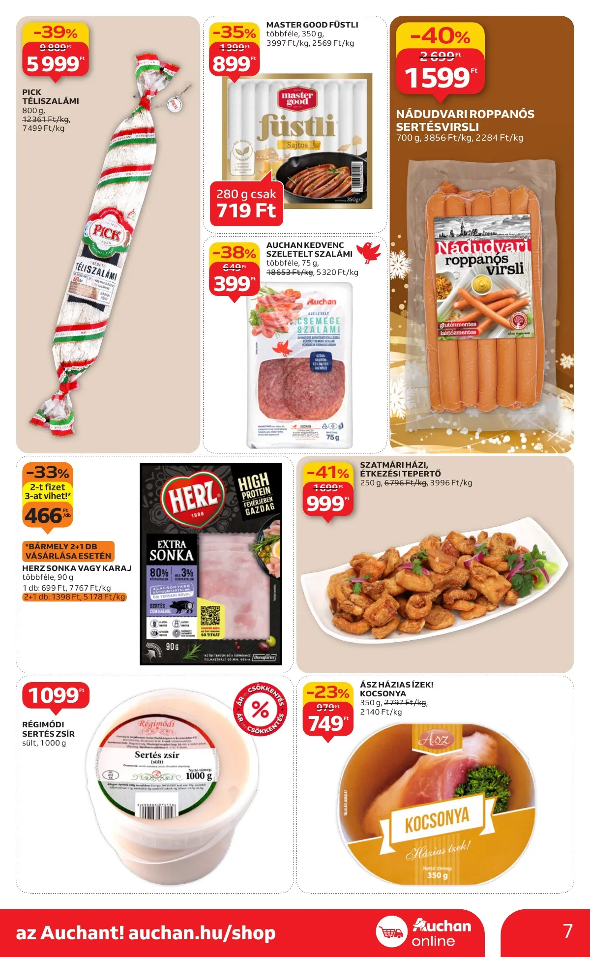 Auchan akciós újság Szupermarket 12.04–12.10 – 7. oldal