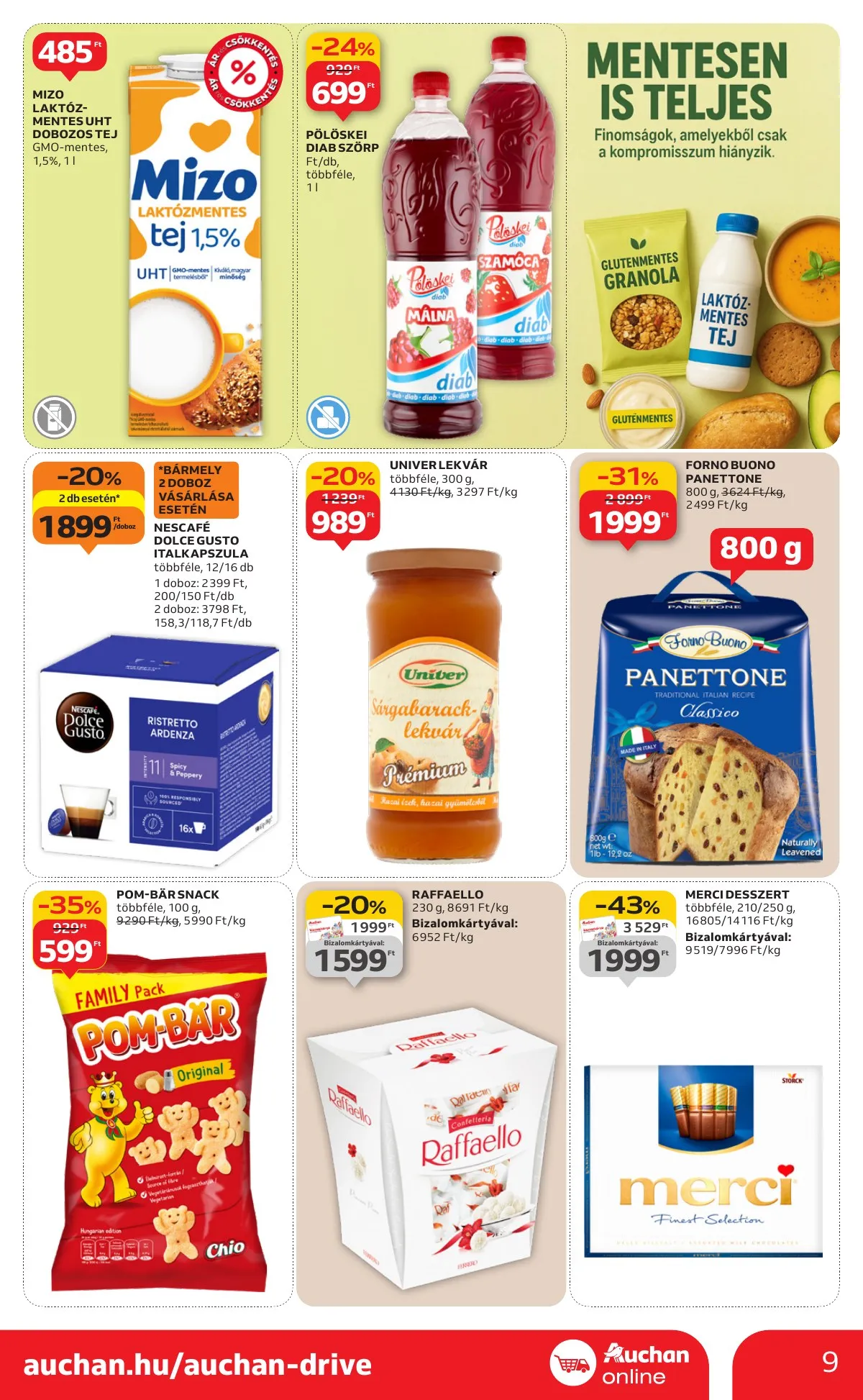 Auchan akciós újság Szupermarket 12.04–12.10 – 9. oldal