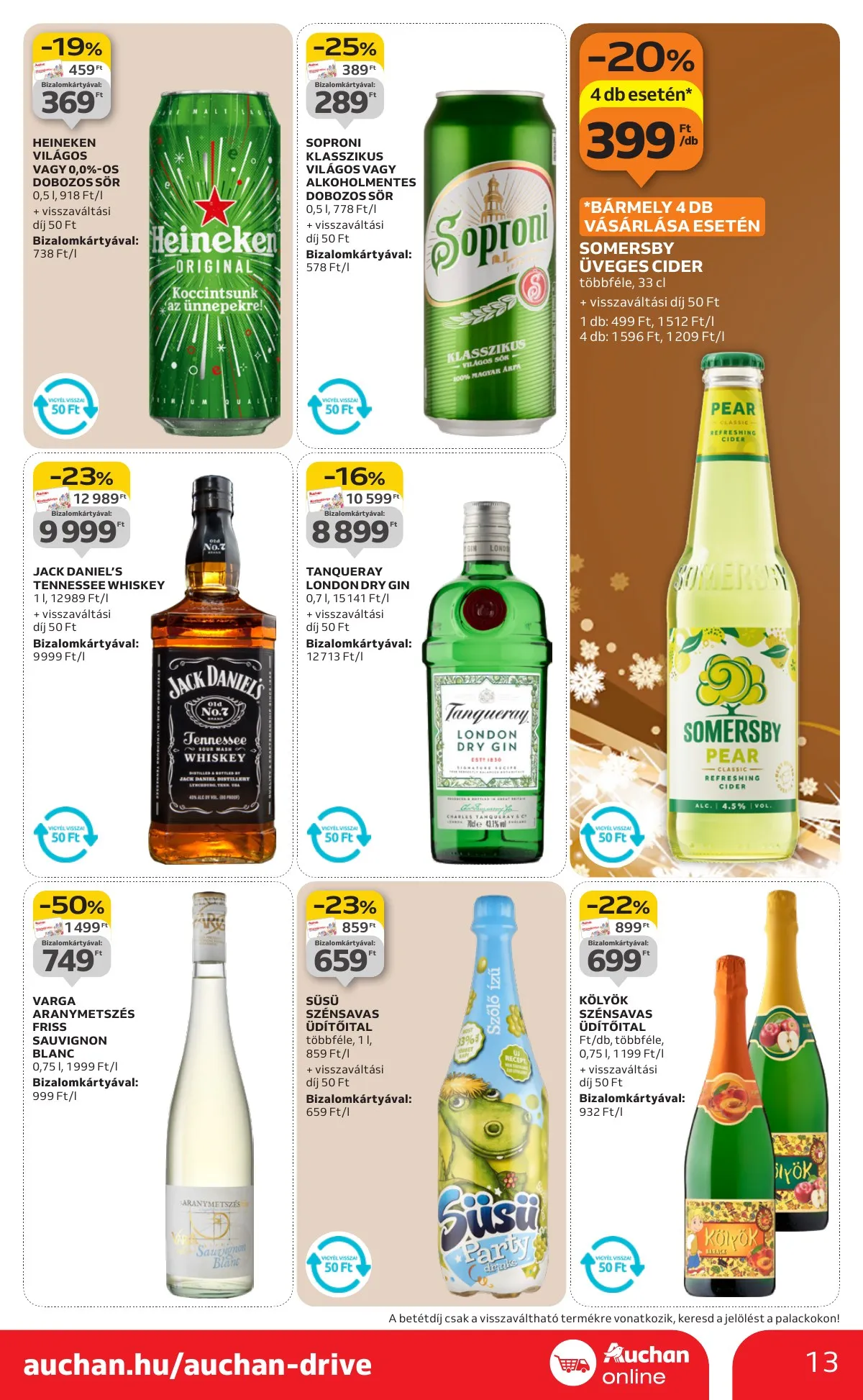 Auchan akciós újság Szupermarket 12.11–12.17 – 13. oldal