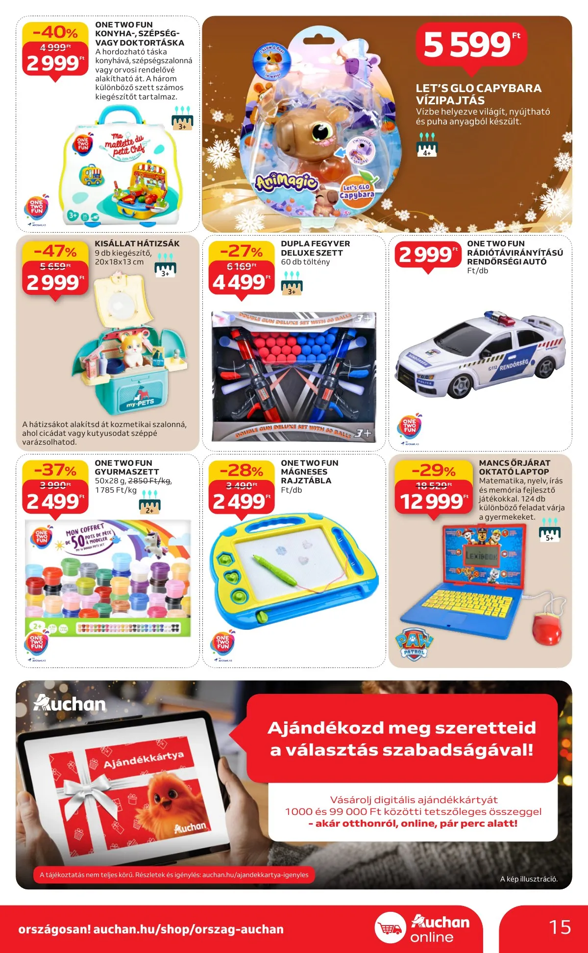 Auchan akciós újság Szupermarket 12.11–12.17 – 15. oldal