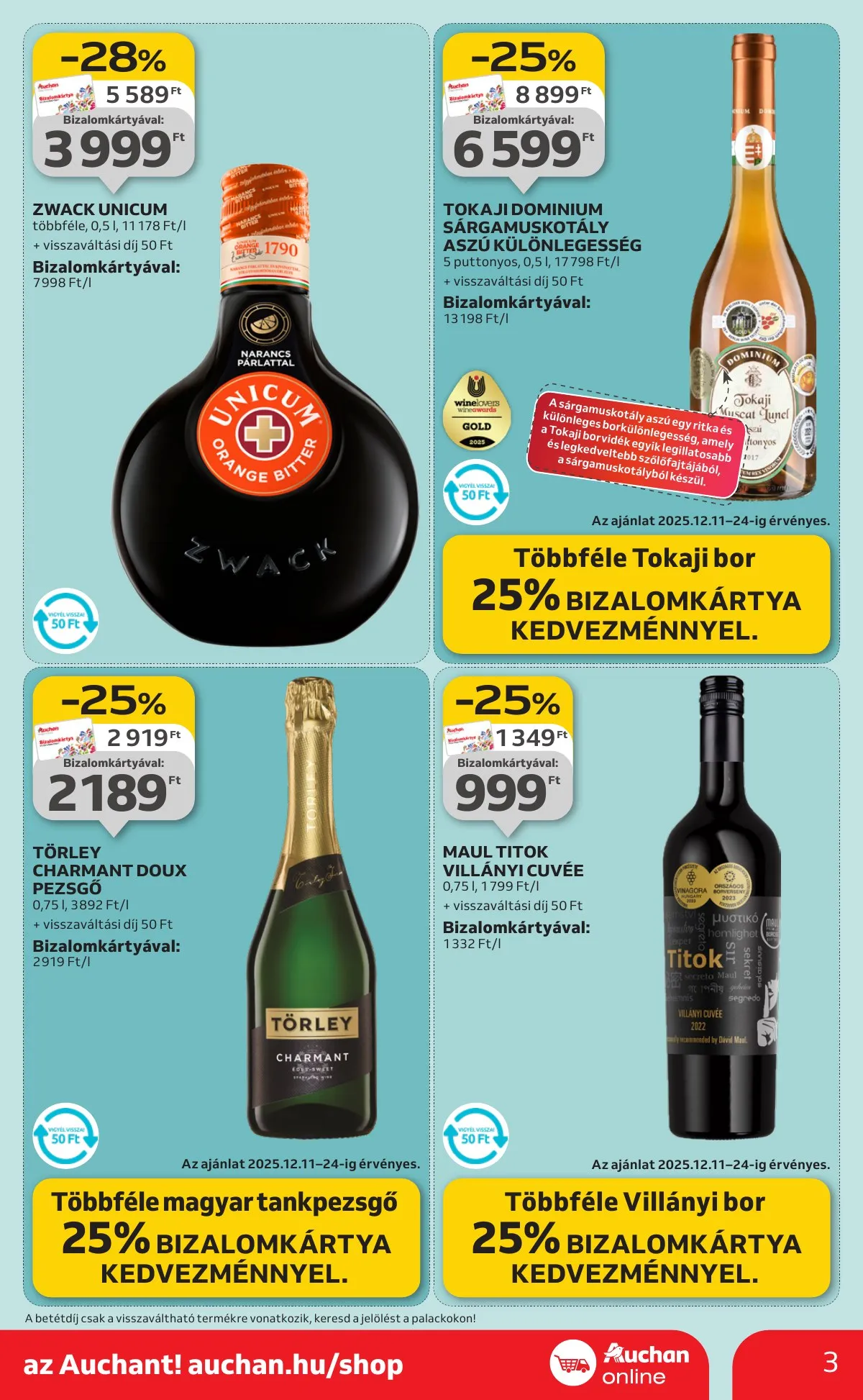 Auchan akciós újság Szupermarket 12.11–12.17 – 3. oldal