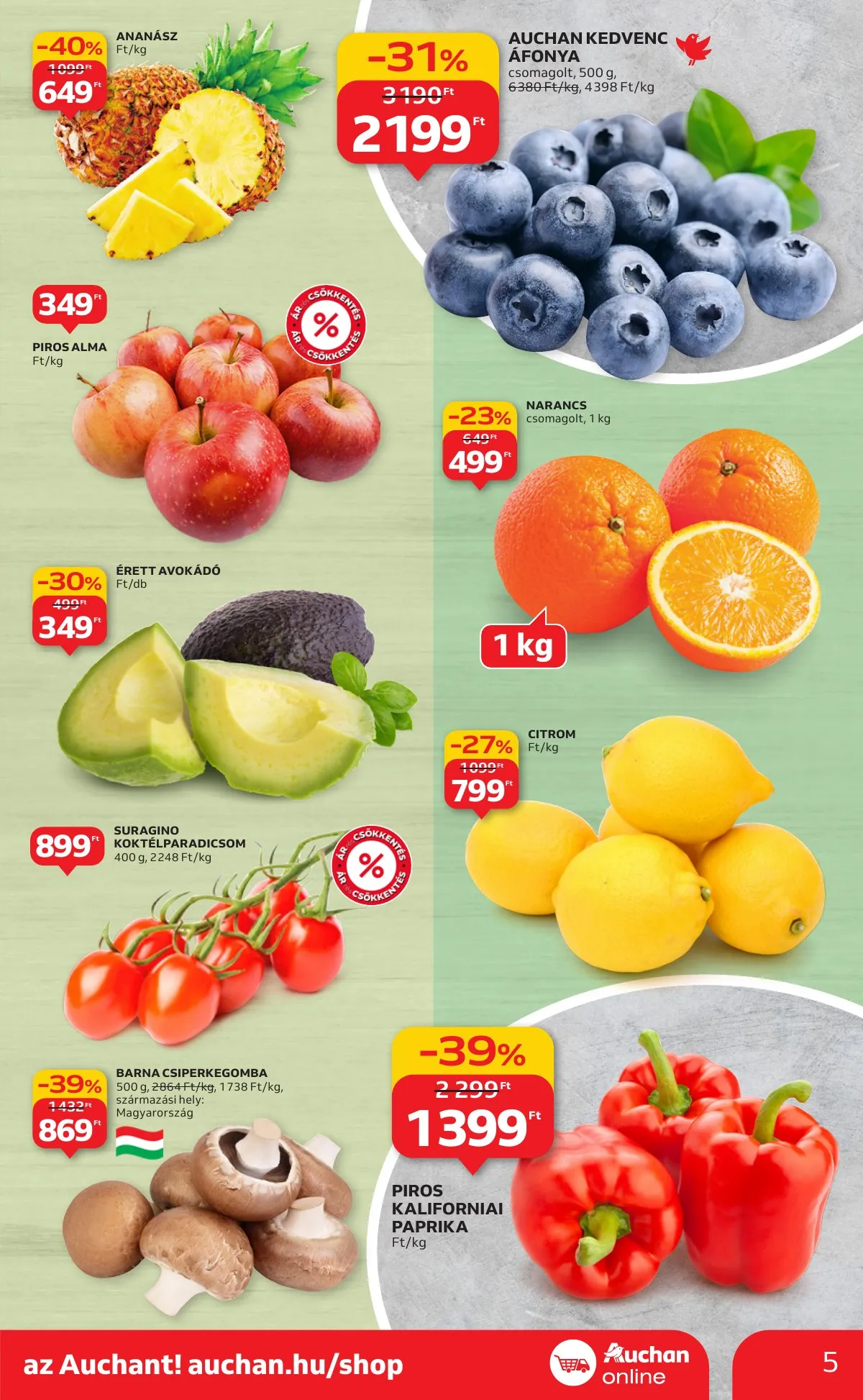 Auchan akciós újság Szupermarket 12.11–12.17 – 5. oldal