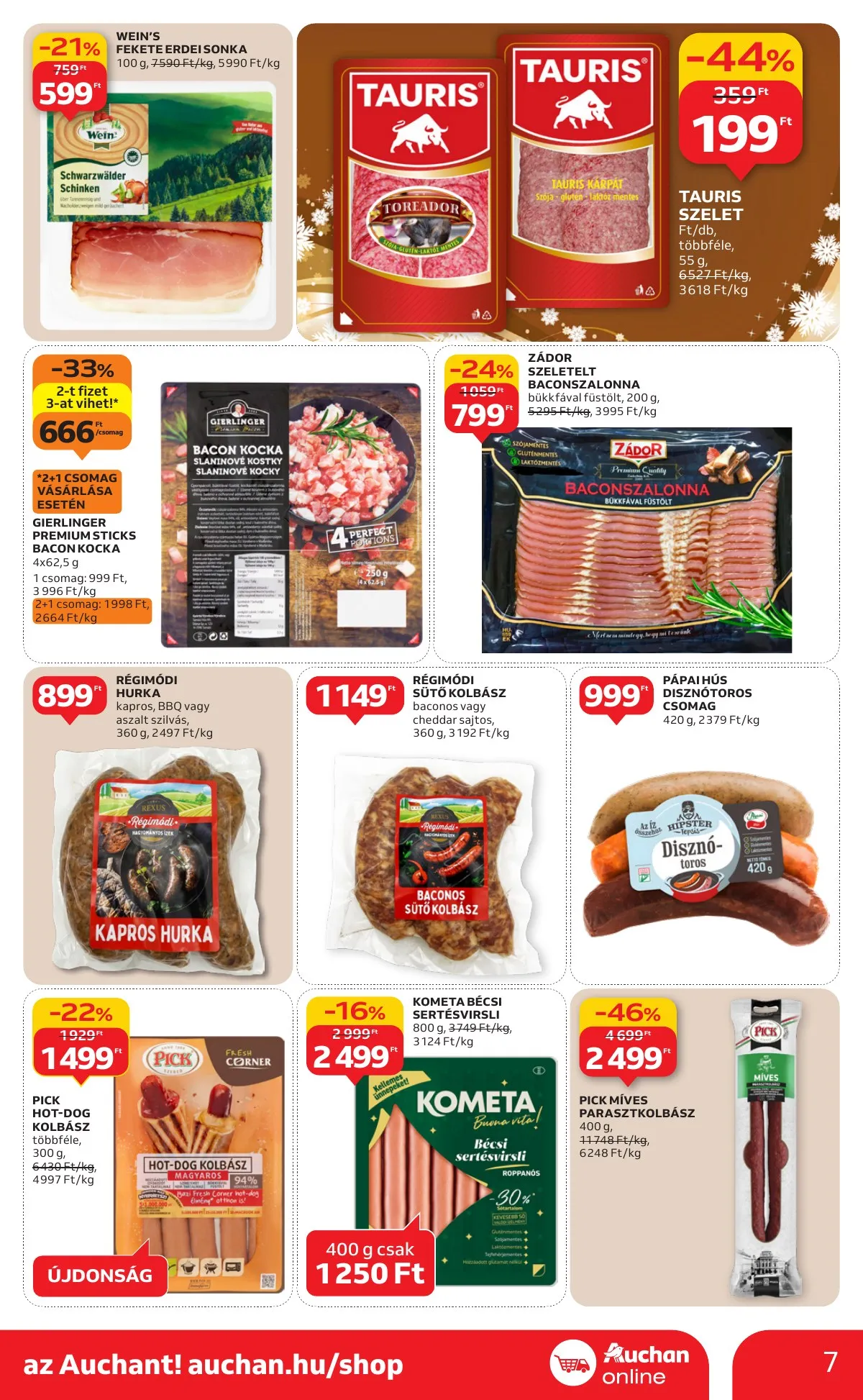 Auchan akciós újság Szupermarket 12.11–12.17 – 7. oldal