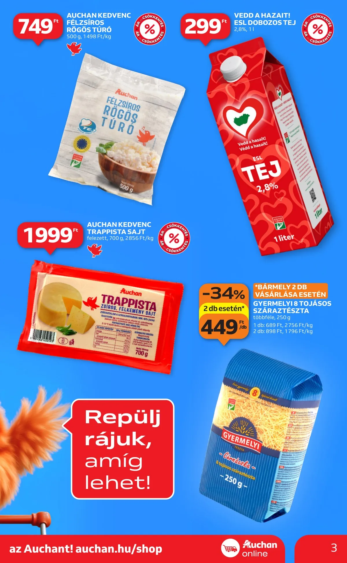 Auchan akciós újság Szupermarket 12.18–12.24 – 3. oldal