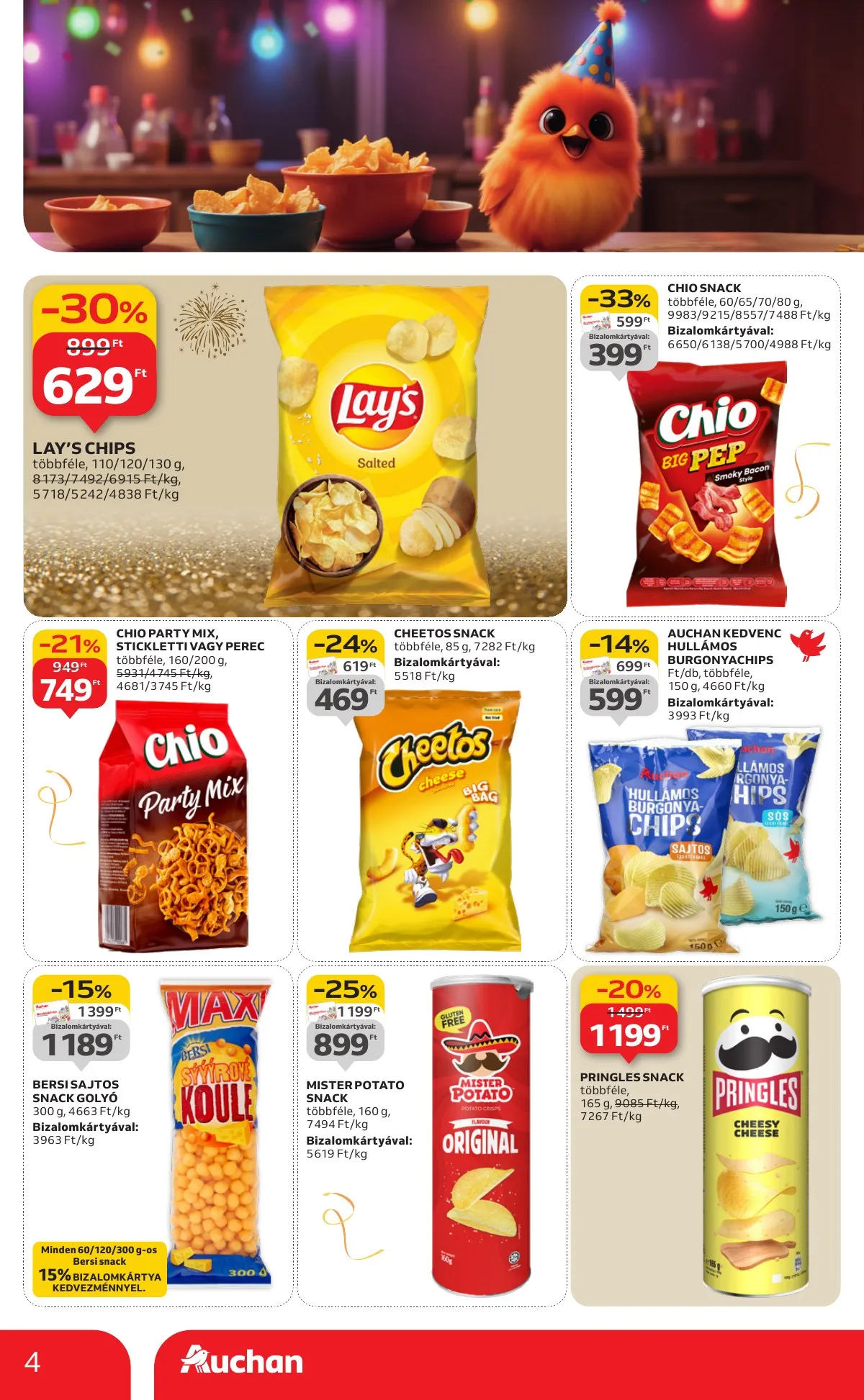 Auchan akciós újság Szupermarket 12.27–12.31 – 4. oldal