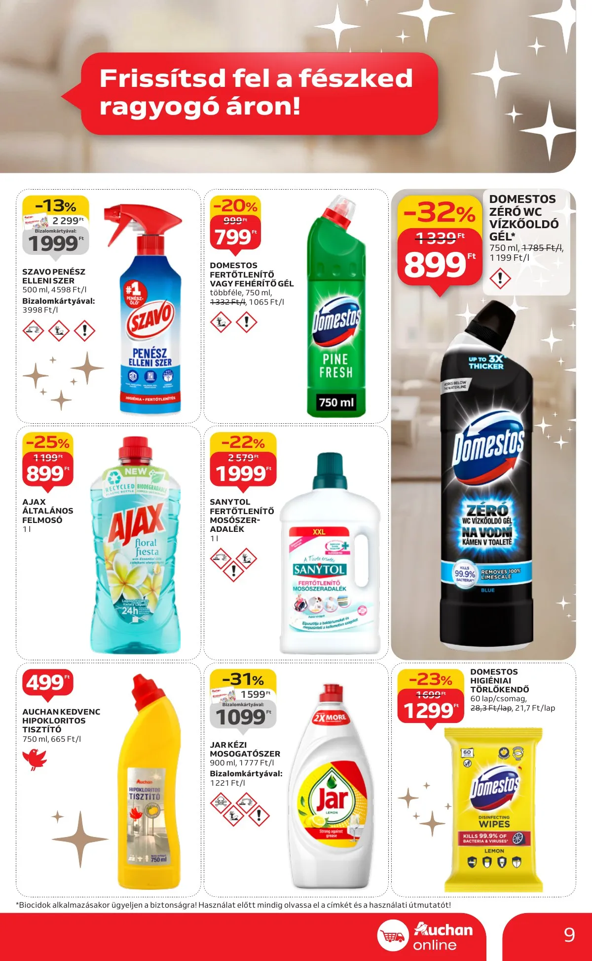 Auchan akciós újság Szupermarket 12.27–12.31 – 9. oldal